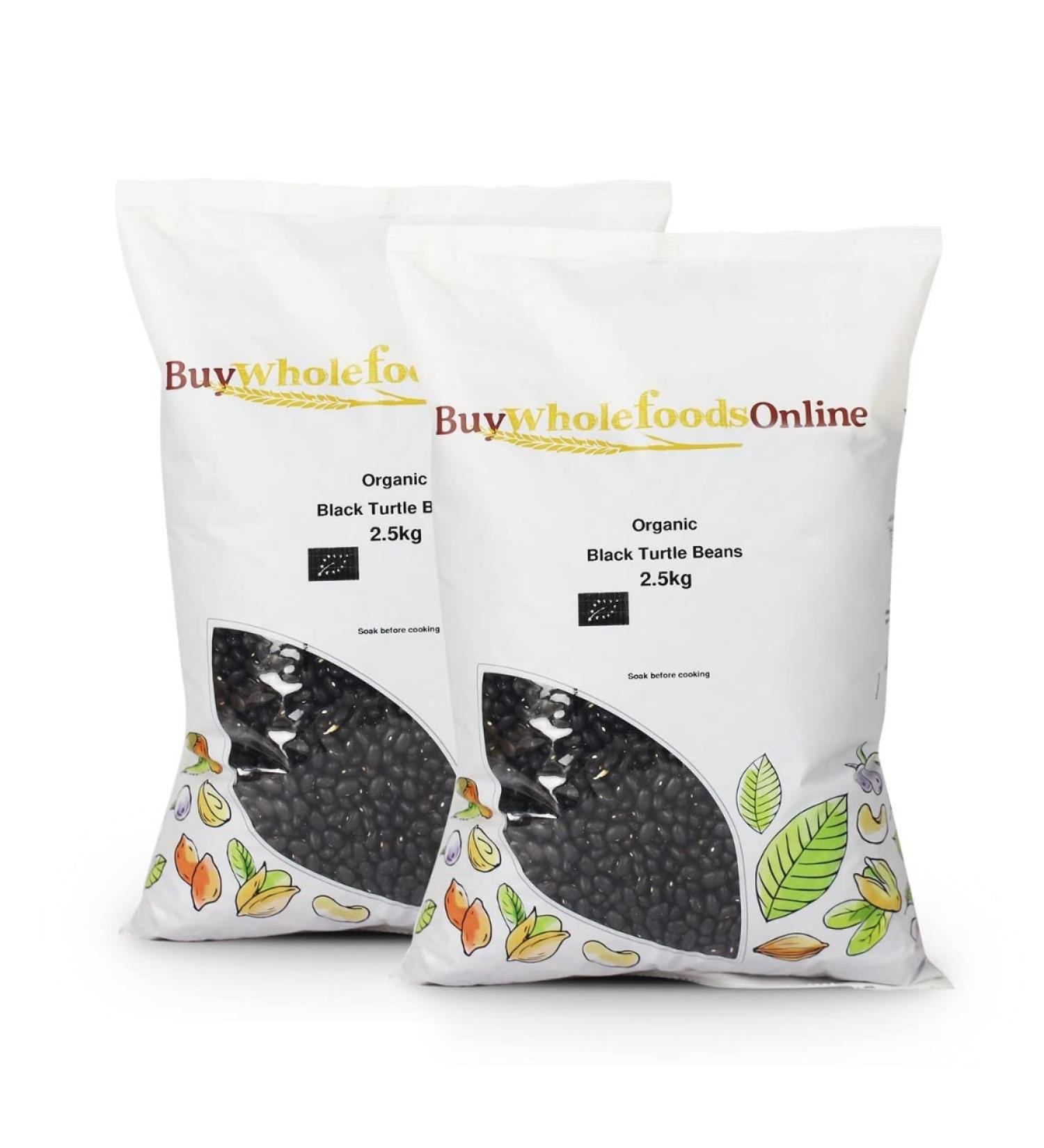Organic Black Turtle Beans 5kg (BWFO)