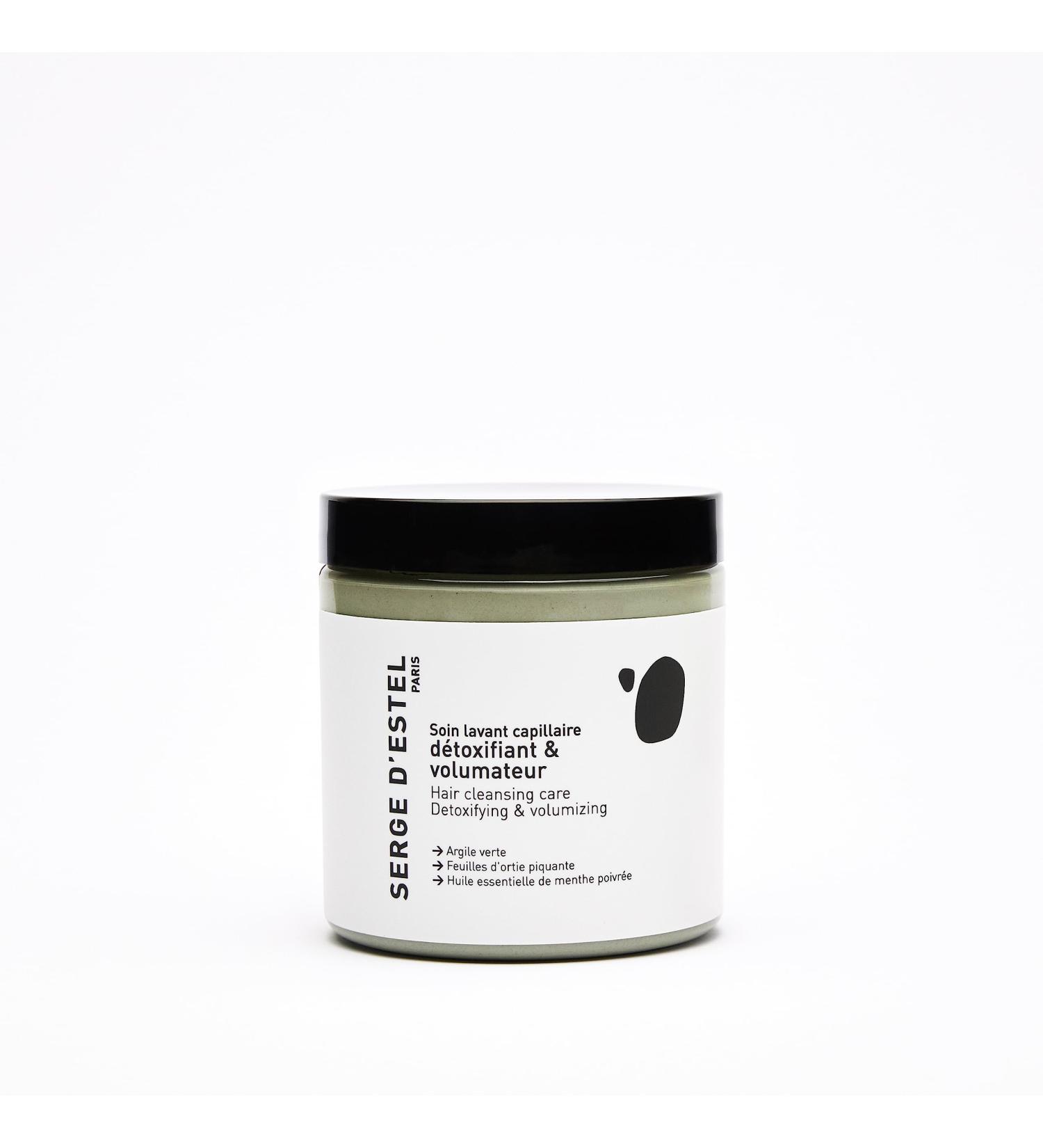 SERGE D'ESTEL PARIS Oily Hair Mask 250g. Purifies and Balances Excess Sebum on the Scalp 100% Vegan 97.5% Natural Bringing Volume and Shine to Hair that Gets Greasy Quickly. - Buy Online on GoSupps.com