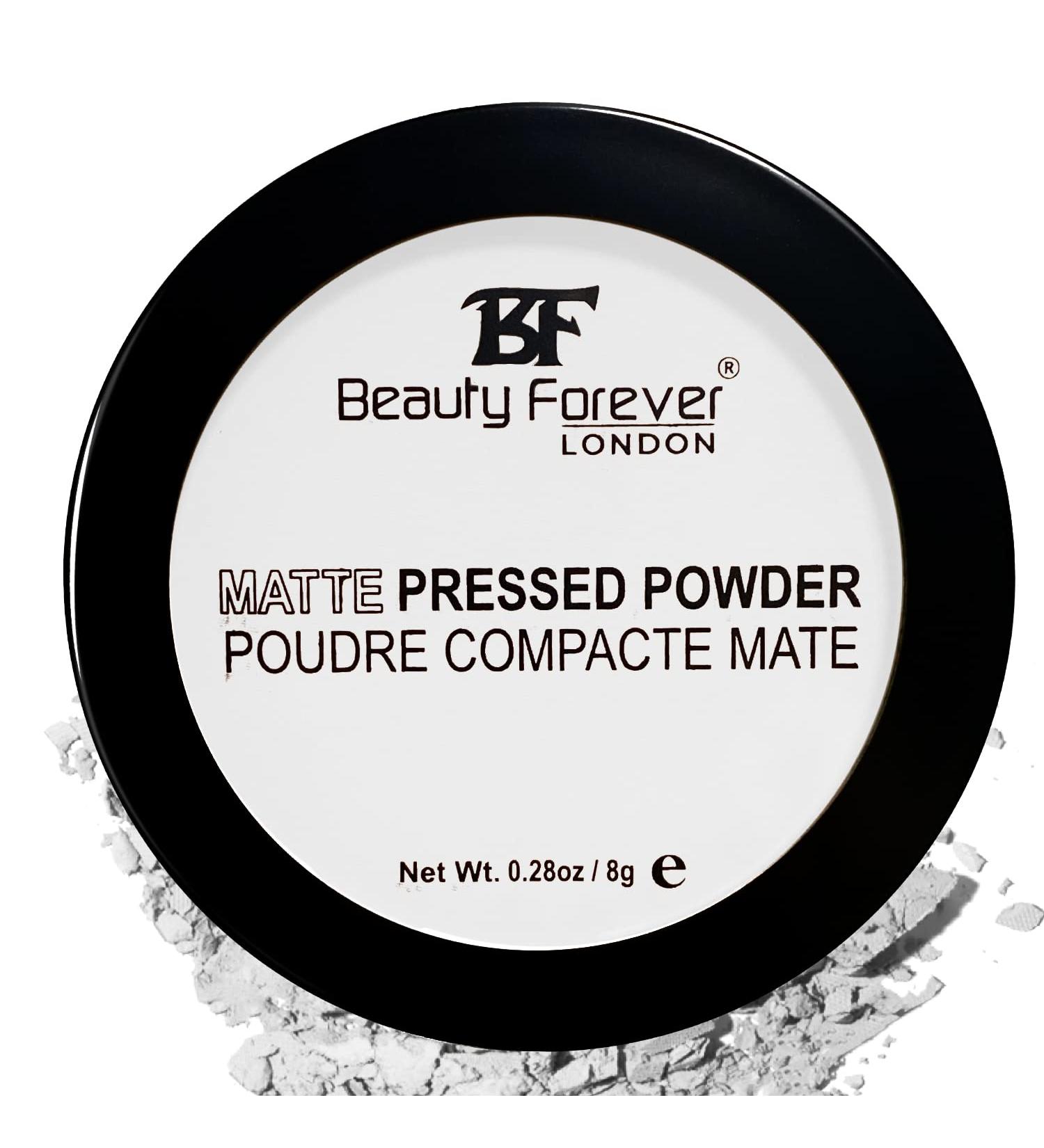 Beauty Forever Matte Pressed Powder 8g (00 Translucent) - Oil-Free & Lightweight - Buy Online on GoSupps.com