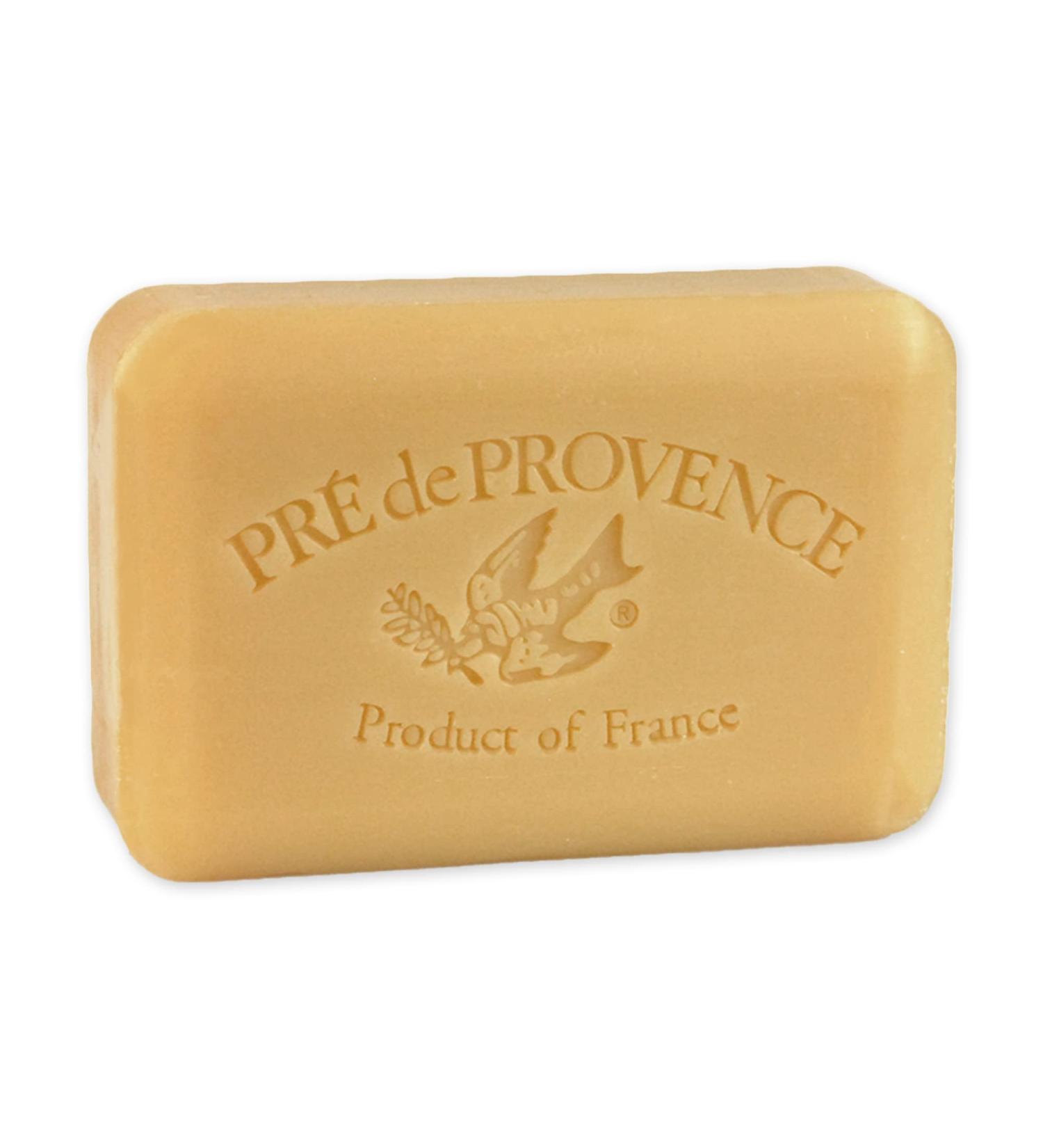 Pre de Provence Sandalwood Soap Bar - 8.8 oz - Organic Shea Butter - French Quad Milled - Rich Lather - Natural Skincare - Buy Online on GoSupps.com
