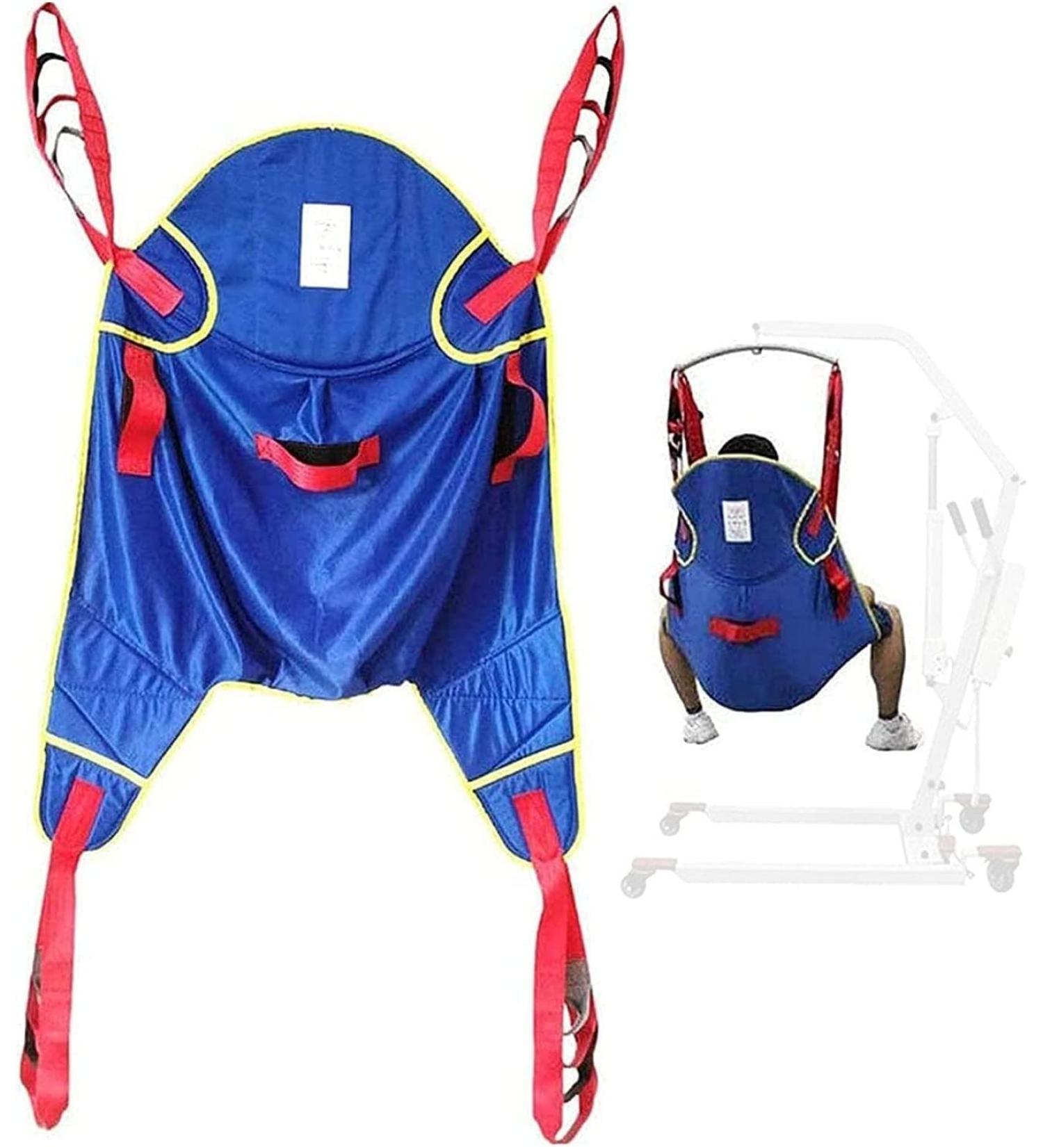 Patient Lift Toileting Sling Shower Home Use Electric Transfer Belt with Head Support Handicap Commode Patient Lift Slings for Elderly Bariatric 0627 - Buy Online on GoSupps.com
