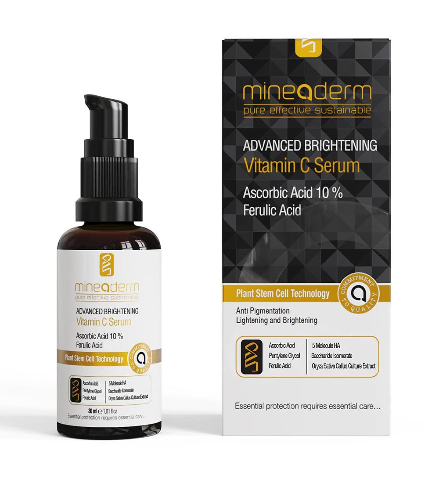 Mineaderm Advanced Brightening Vitamin C Serum - Buy Online on GoSupps.com