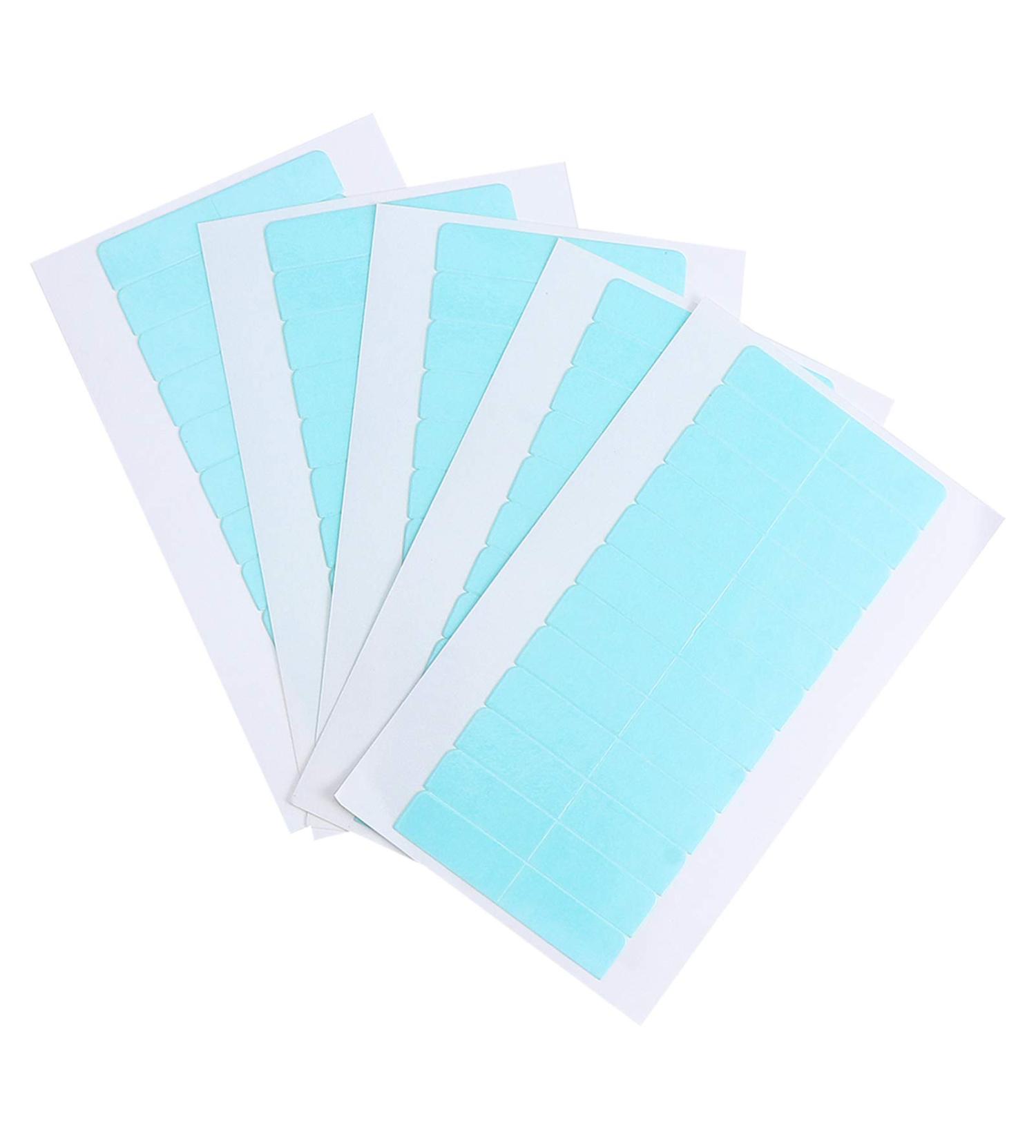 DOITOOL 5 Sheets Seamless Hair Extension Film Invisible Lace Wig Invisible Tape Hair Extension Tape Tabs Hair Extension Replacement Tape Toupee Tape Pu Double Sided Supplies - Buy Online on GoSupps.com