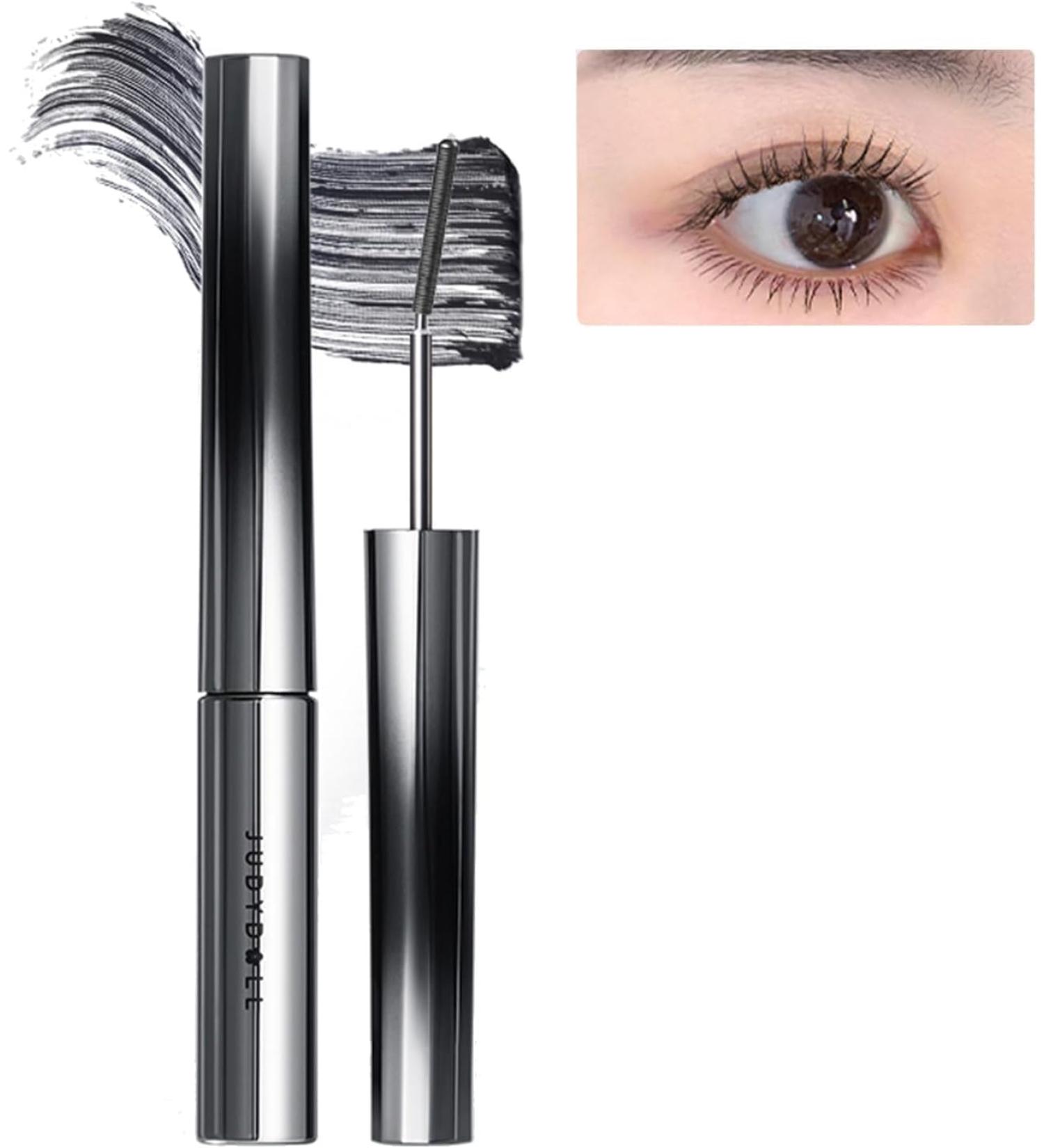 Judydoll Mascara 3D Curling Eyelash Iron Mascara Judy Doll Iron Brush Mascara Judy Doll Iron Brush Mascara Curling Iron Strong Mascara Makeup (6 Precision Design # A Black) - Buy Online on GoSupps.com