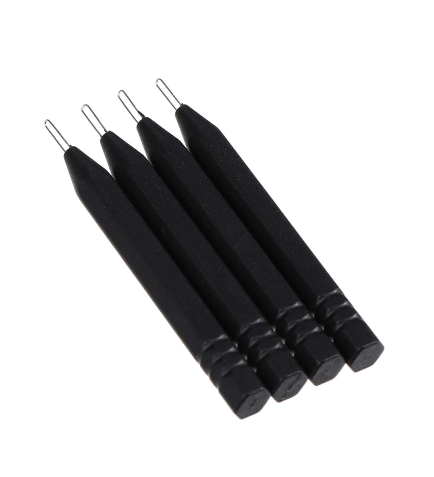 KOMBIUDA 4pcs Hearing Aids Earwax Remover Cleaning Rod Set Lightweight Steel Needle Tools for Earmold Cleaning for Maintaining Hearing Aids and Removing Earwax - Buy Online on GoSupps.com