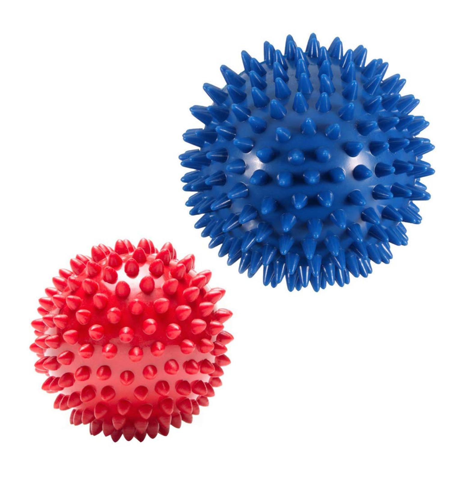 2 Pack Spiky Massage Balls for Plantar Fasciitis & Muscle Soreness Relief - Buy Online on GoSupps.com