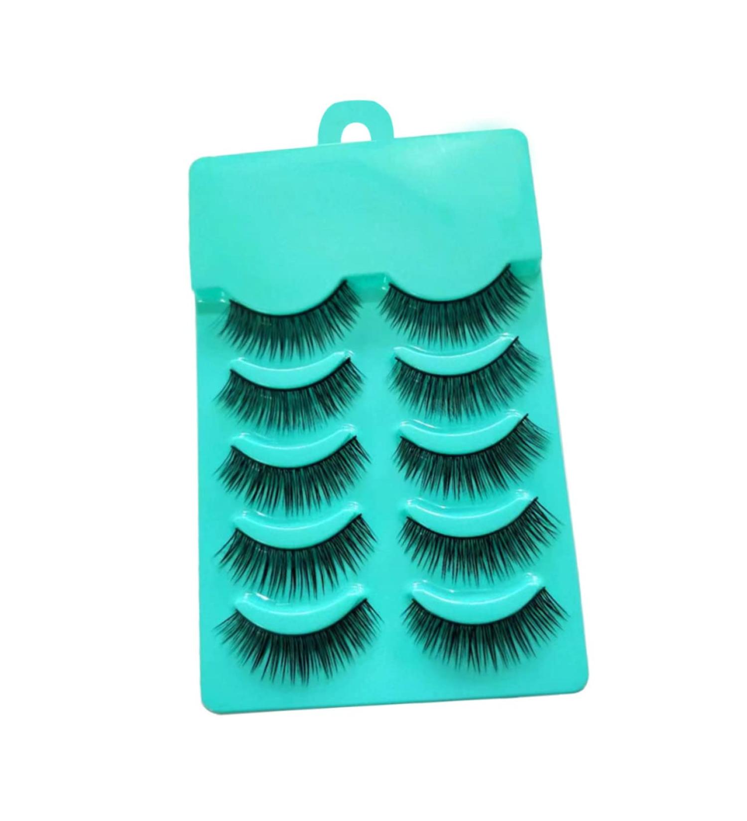 Beavorty 5 Pairs Magnetic Eyelashes False Lashes 3D Fake Lashes Thick False Eyelashes Fluffy Fake Eyelashes Cross False Eyelashes Dramatic Eyelashes Fake Lashes Natural Extend Make up A05 - Buy Online on GoSupps.com