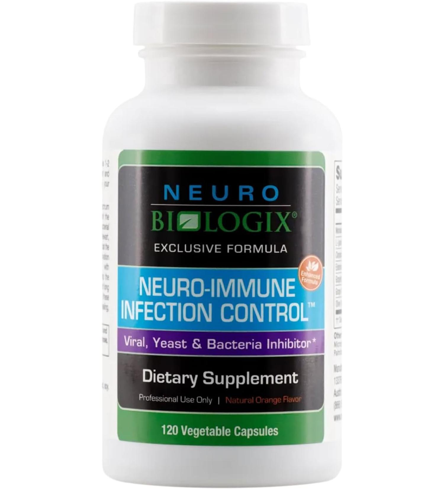 Neurobiologix Neuro-Immune Infection Control - 120 Capsules - Buy Online on GoSupps.com