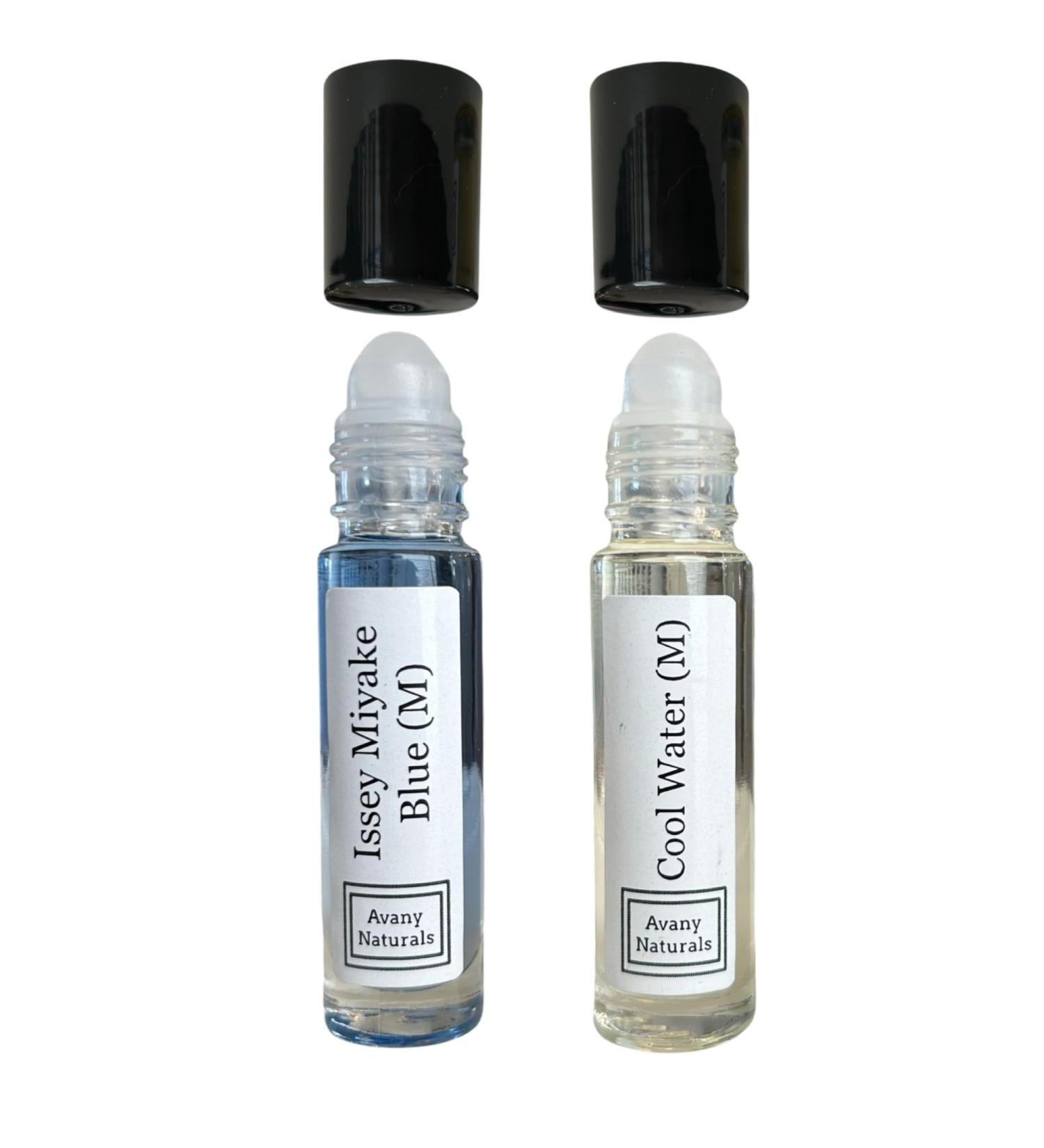 Man Perfume Sampler Set - Roll Cologne Men Replicant Perfume Alt Fragrance Travel Size Cologne Roll-on Scented Body Oil 2 pc Set (Cool Duo) - Buy Online on GoSupps.com