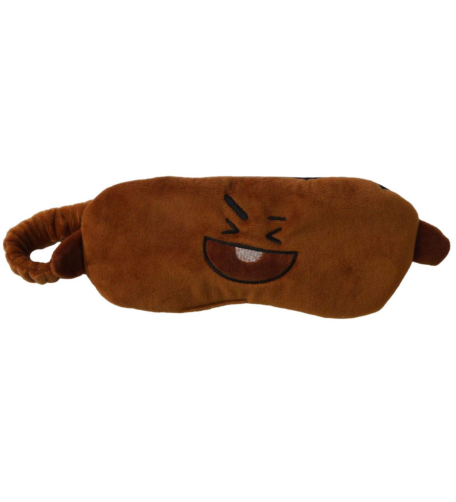 BT21 Brown SHOOKY Sleep Mask - Blindfold for Sleeping | One Size - Buy Online on GoSupps.com