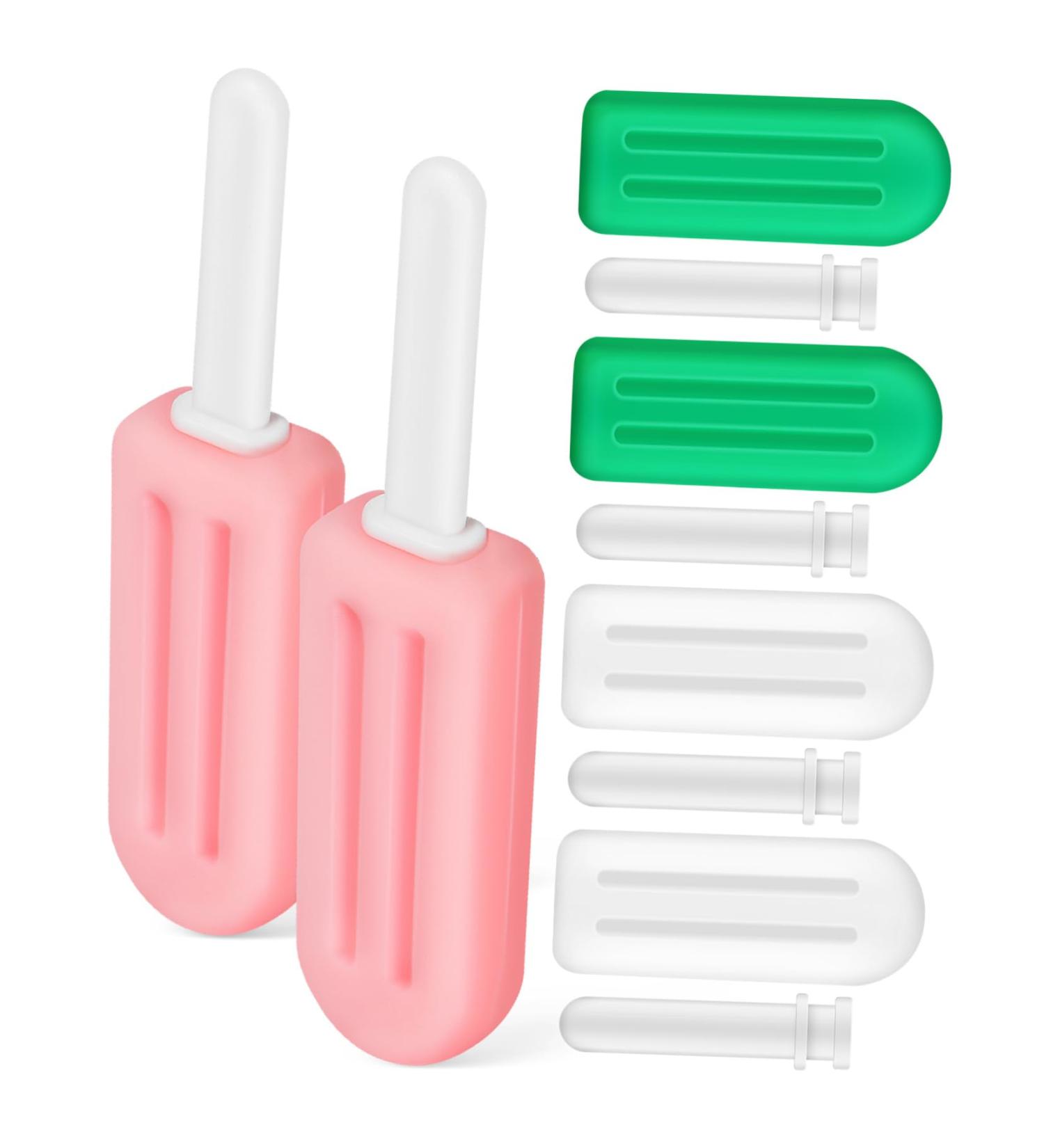 Ipetboom 6 pc Silicone Ice on the Stem Chewing Gum Retainer Case - Durable Braces Aligner Holder - Buy Online on GoSupps.com