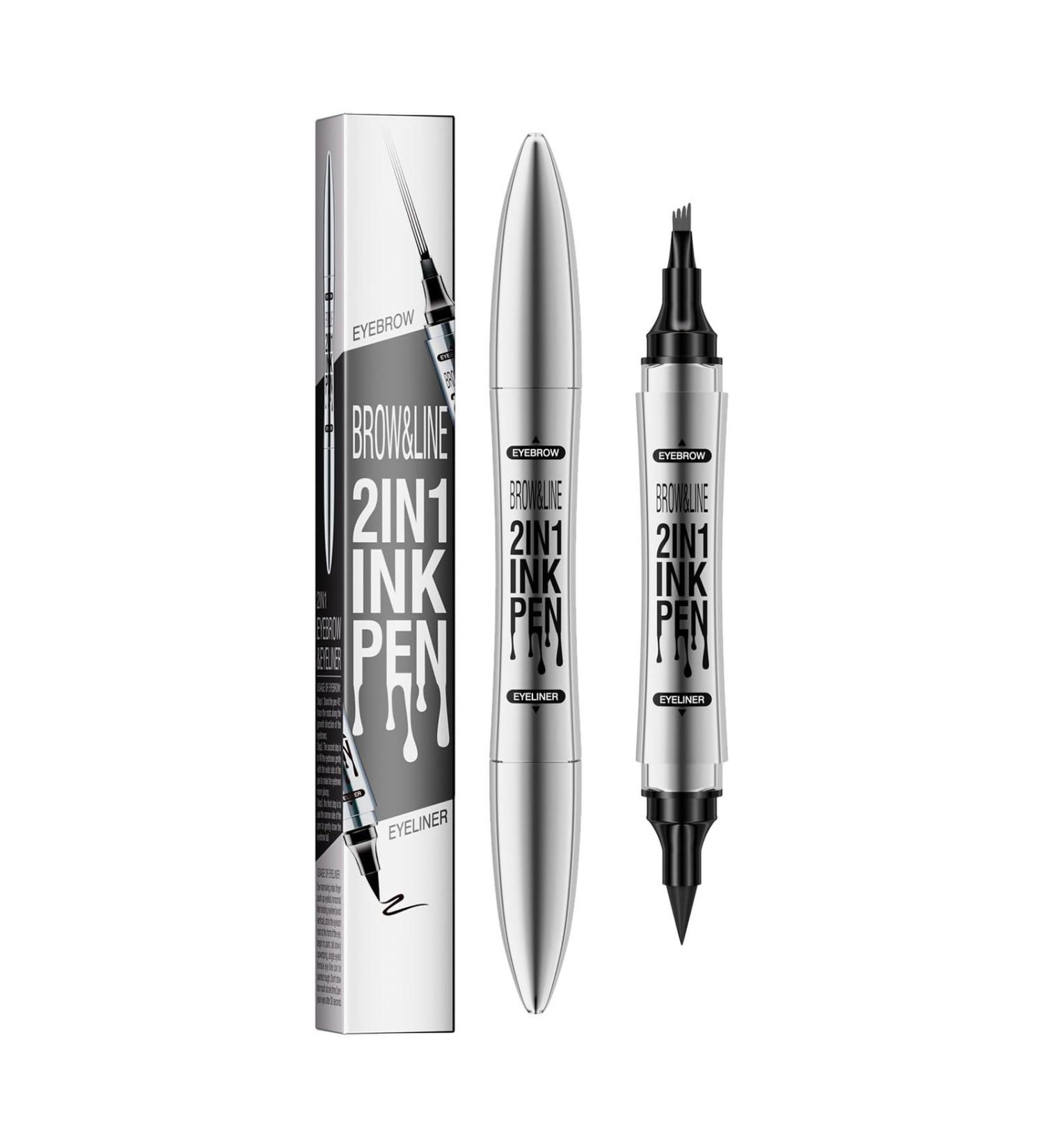 Eyebrow Pencil Eye Makeup Eyebrow Pen Natural Eyebrow Hair Long Lasting Liquid Eyebrow Pen Eyebrow Pencil (04) - Buy Online on GoSupps.com