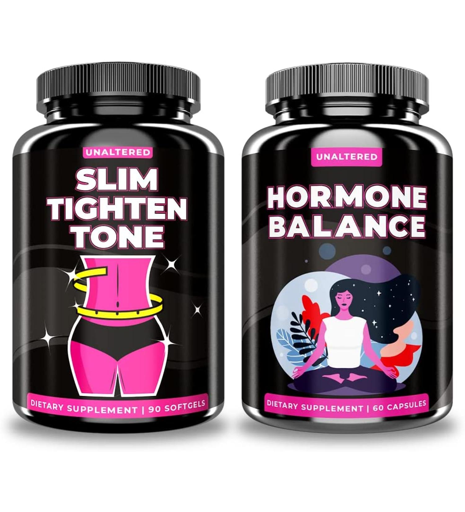 Women's Weight Loss & Wellness Bundle - Slim  Tighten  Tone & Hormone Balance - Buy Online on GoSupps.com