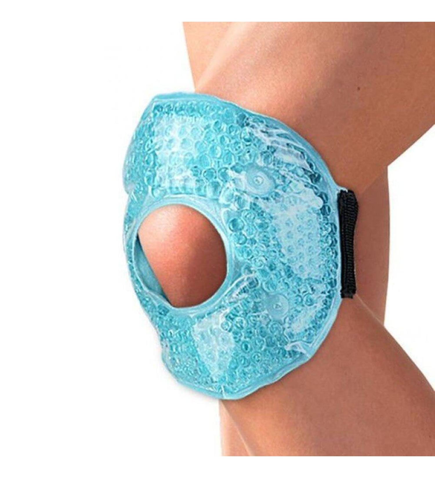 Gel Pack for Wrist Knee Ankle Foot Hand Ice Wrap Reusable Hot Cold Compress Pad Cooling Bead Gel Pack for Injury Pain Relief sky blue - Buy Online on GoSupps.com