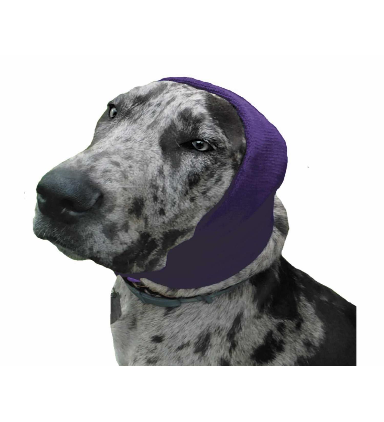 Happy Hoodie | Original Calming Aid for Dogs & Cats | Noise Suppression for Fireworks & Thunderstorms | XL Lila - Buy Online on GoSupps.com