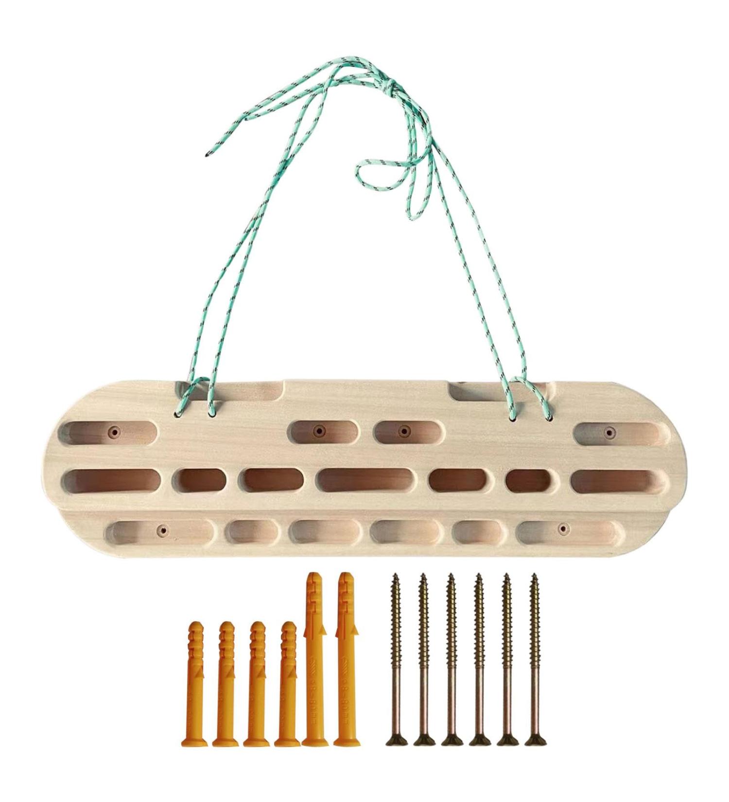 Buy Portable Climbing Finger Board | Vertical Hangboard Training for Strength | International Shipping Available - Buy Online on GoSupps.com