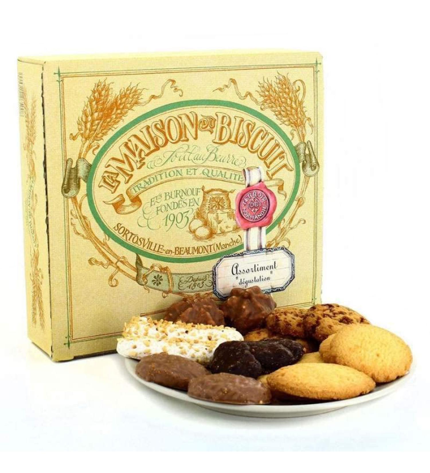La Maison du Biscuit La Maison du Biscuit - 500g Tasting Assortment - Products of Normandy