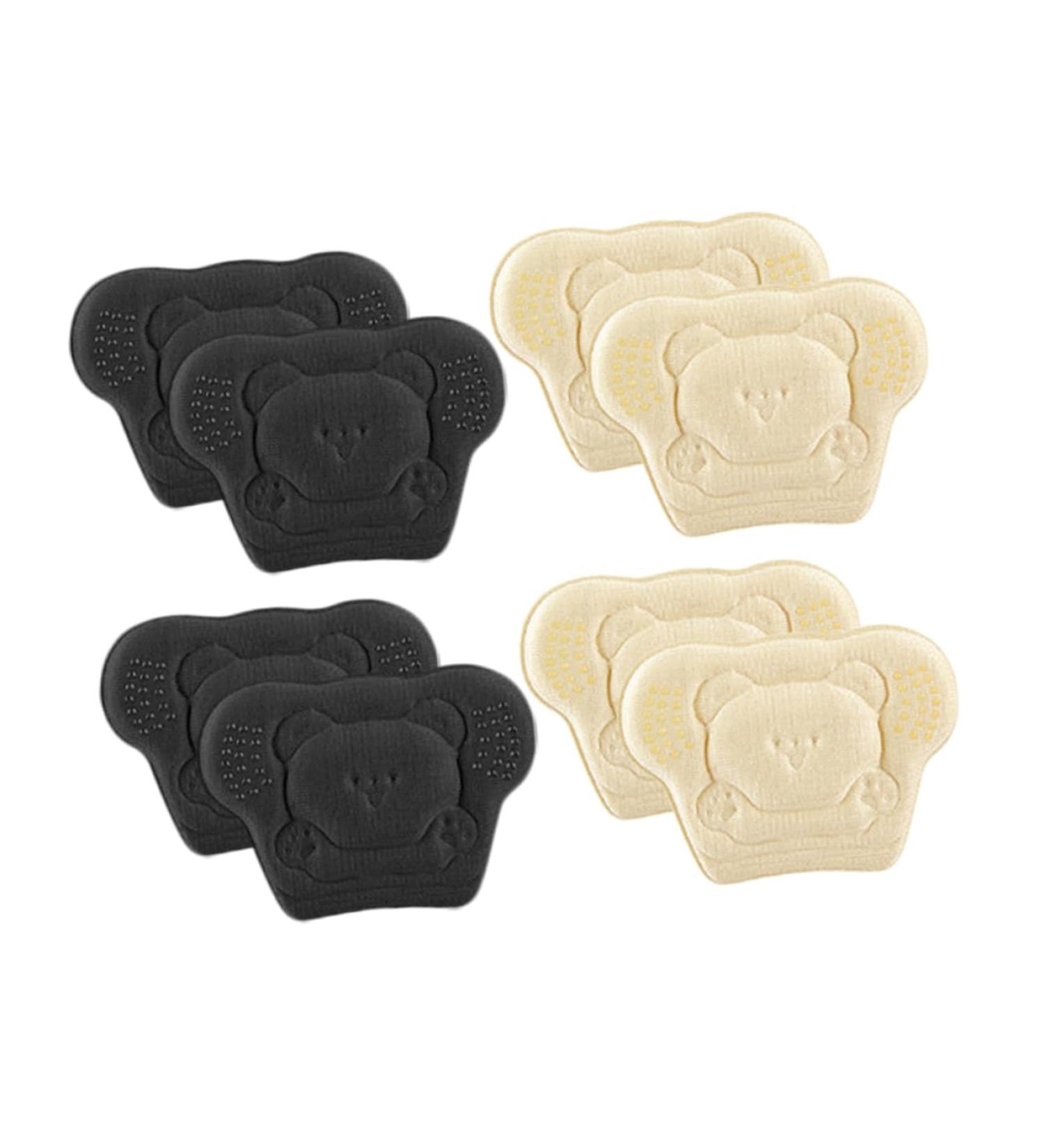 4 Pairs Self-Adhesive Heel Pads - Wear-Resistant Foot Liners for Sports Shoes | Cushioned Heel Stickers in Assorted Colors - Buy Online on GoSupps.com