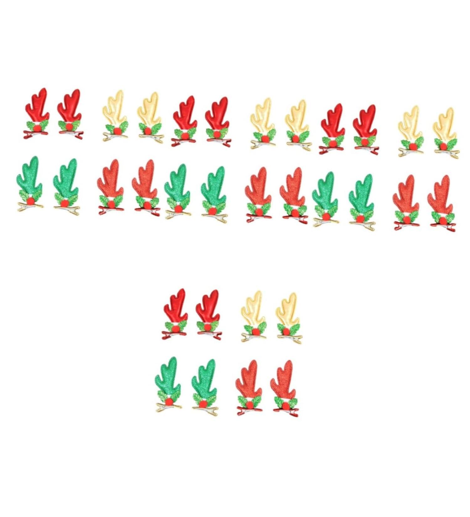 FRCOLOR Reindeer Antlers Hair Clips Pairs hair for women s for girls hair clips for girls hair clips Glitter Reindeer Hair Clips antler hair girls hair clips antler Deer Ears Hair Clips - Buy Online on GoSupps.com