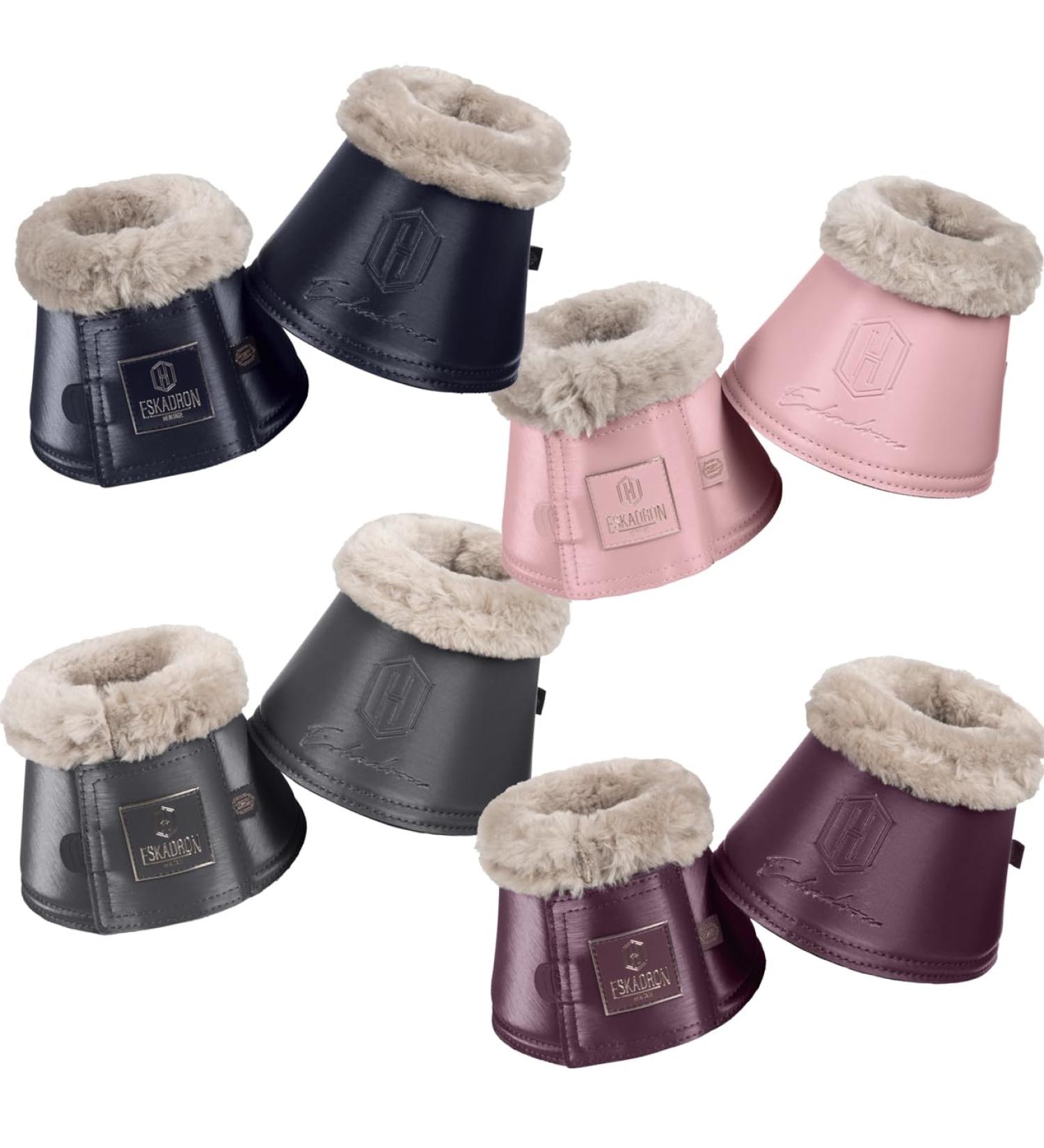 Eskadron Sprungglocken Heritage Glamslate Fauxfux XL pearl rose