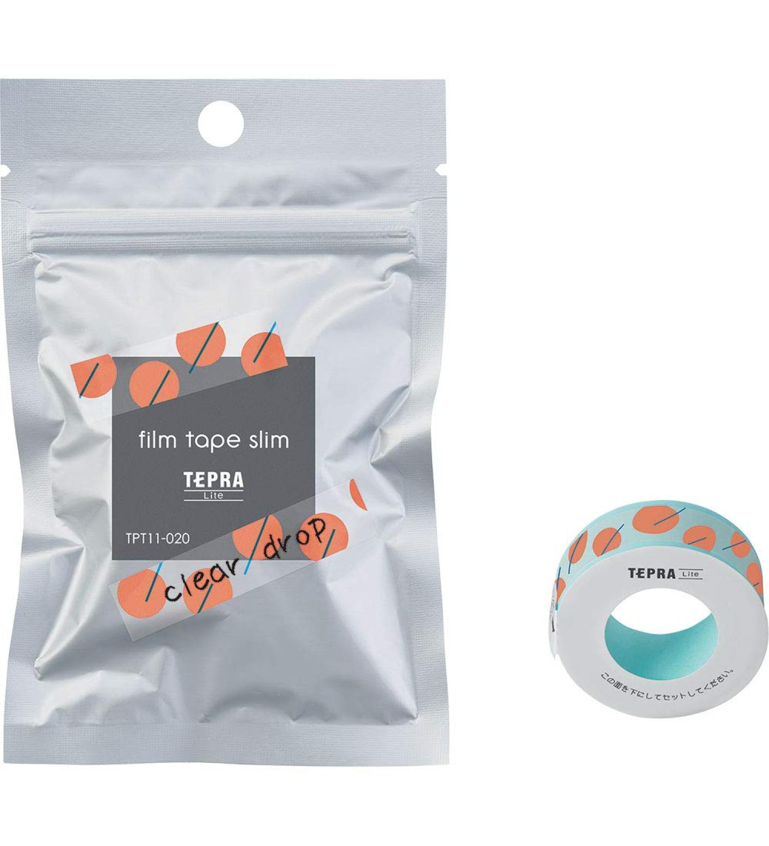 Tepra Lite Film Tape Slim - Clear Drop - Buy Online on GoSupps.com