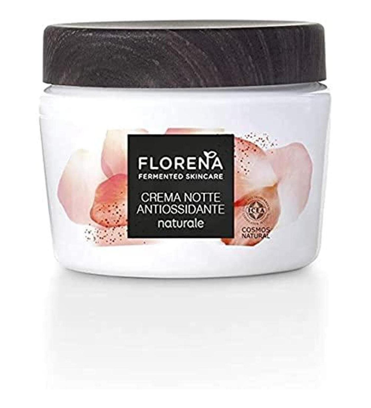  Florena FLORENA Fermented Skincare Natural Antioxidant Night Cream Purple Face Cream Fermented Organic Lactobacillus & Olive Oil Antioxidant Vegan Women's Cream 50 ml - Buy Online on GoSupps.com