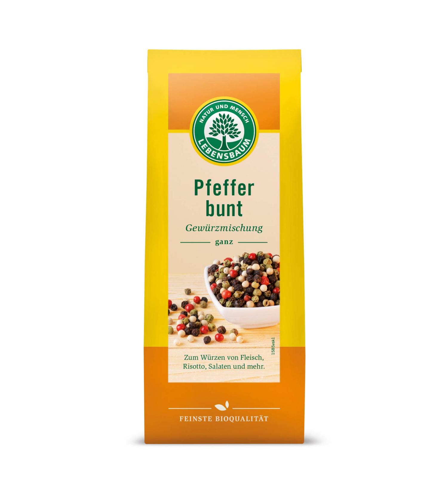  Lebensbaum Lebensbaum Pepper coloured whole - Organic pack of 3 (3 x 50 g)