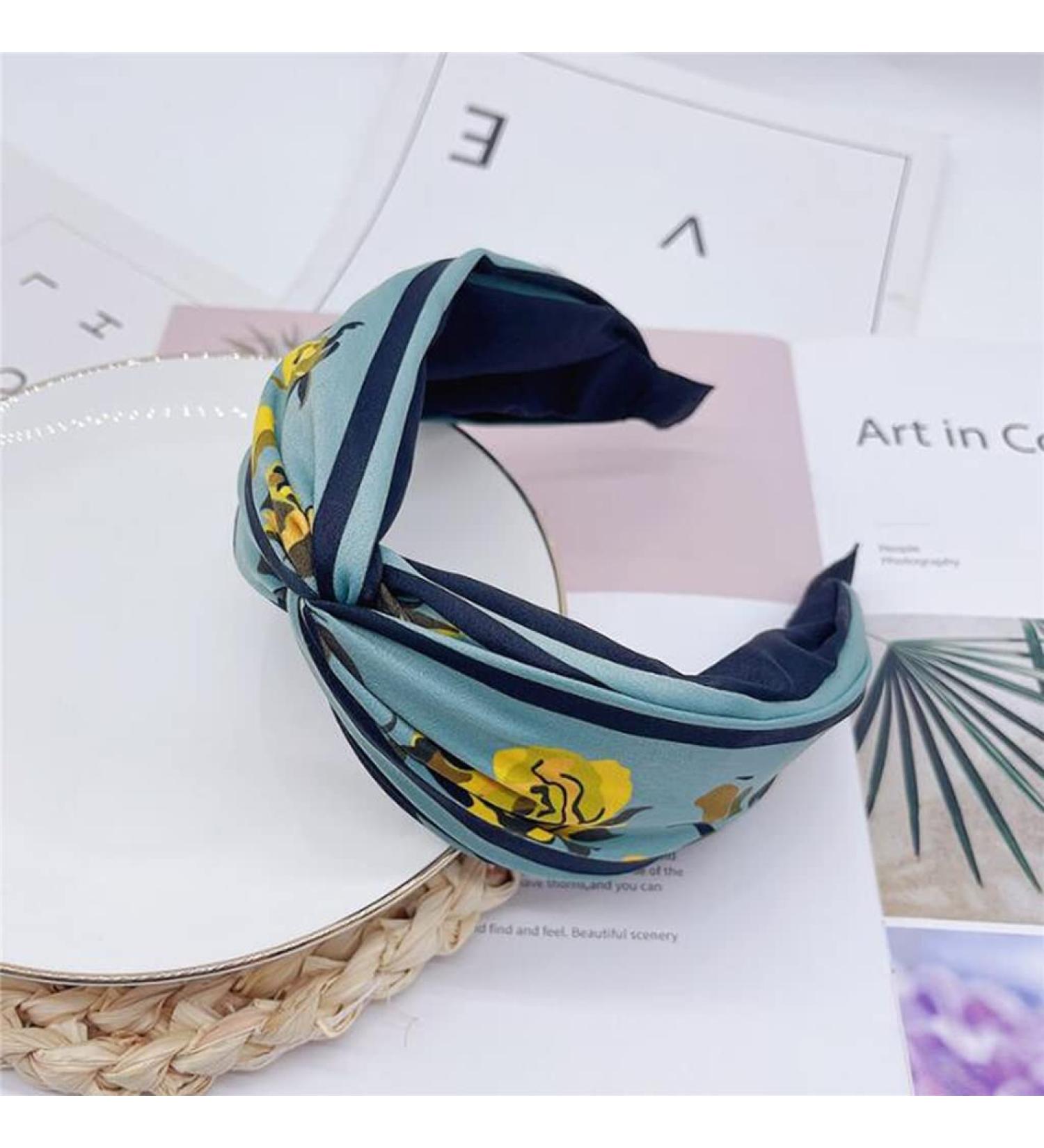WENLII Ladies Big Bow Flower Headband - Bohemian Turban Headwear for Women - Buy Online on GoSupps.com