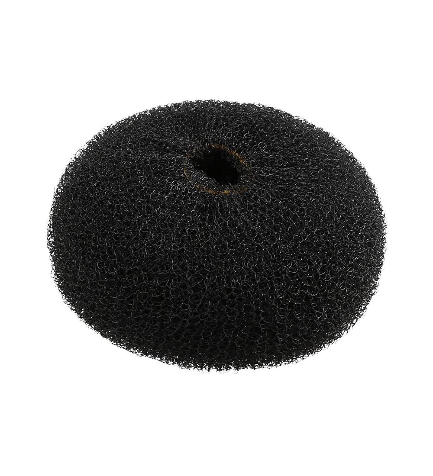 T4B LUSSONI Hair Bun Ring - Durable 110 mm Black Styling Accessory for Perfect Hairstyles - Buy Online on GoSupps.com