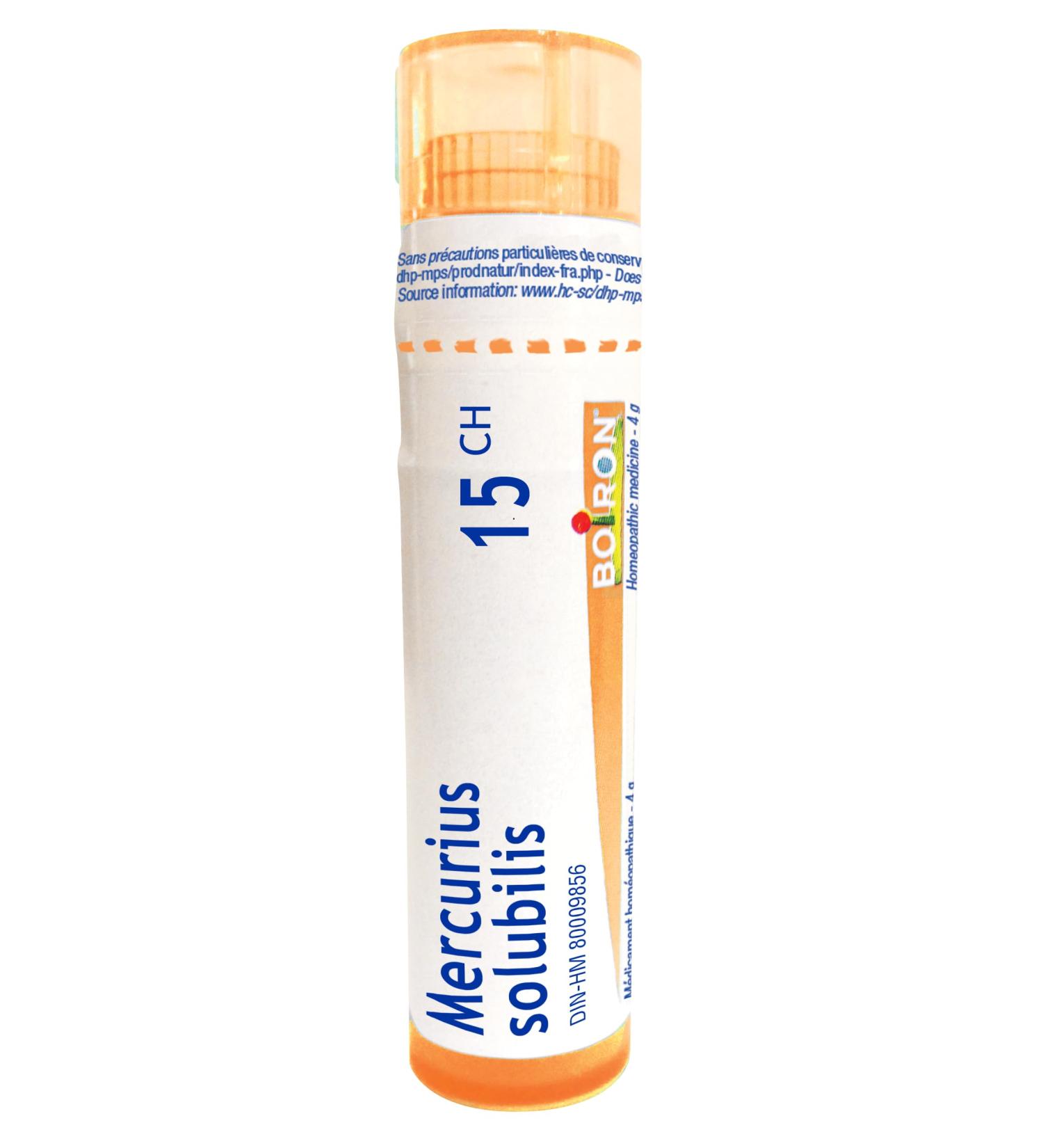 Mercurious Solubilis 15CH Boiron Homeopathic Medicines - Buy Online on GoSupps.com