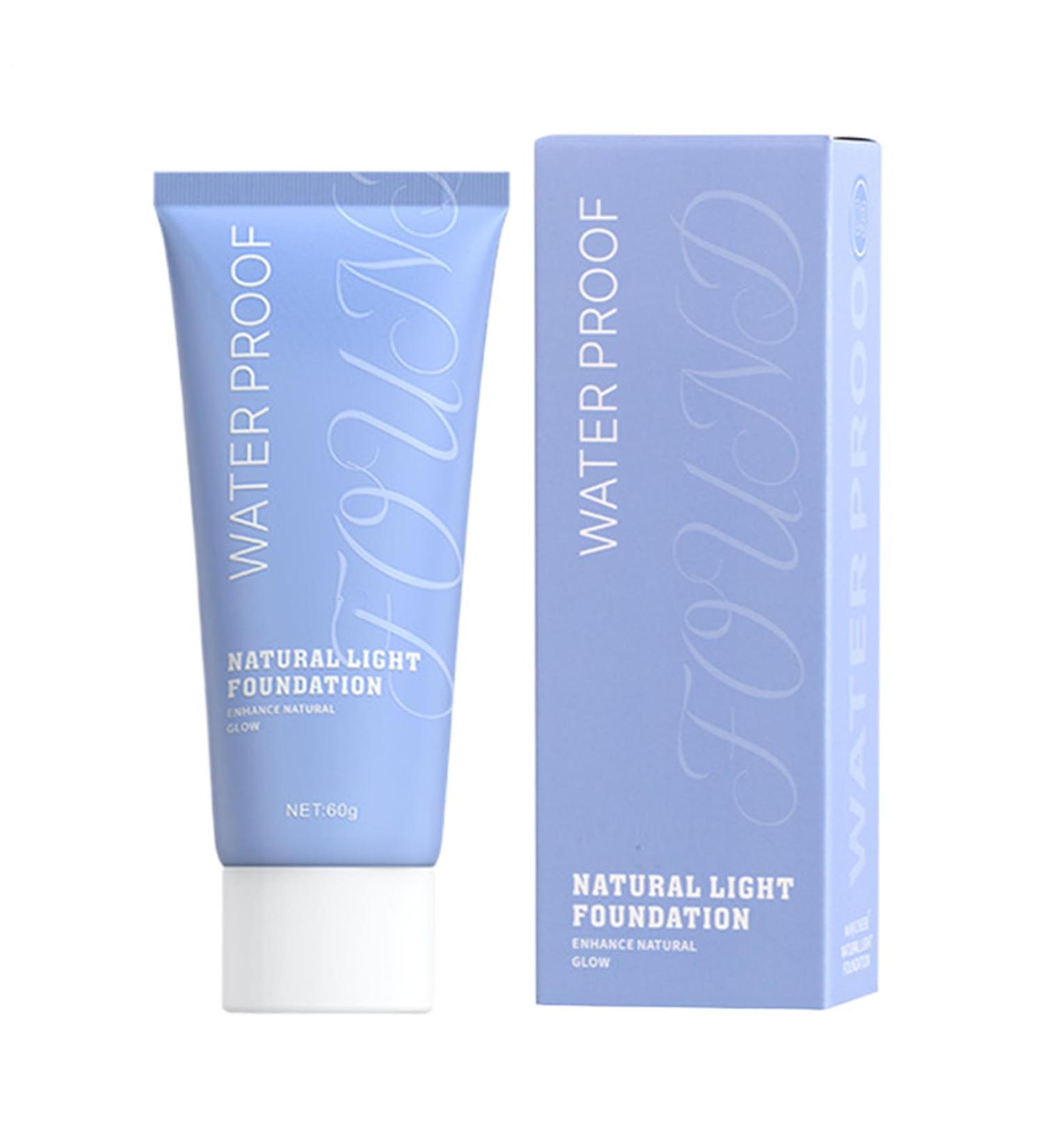 Natural Foundation Makeup Long Lasting Coverage Concealer LiquidFondation Makeup For Daily Use Vacation Date Travel 03 wheat - Buy Online on GoSupps.com