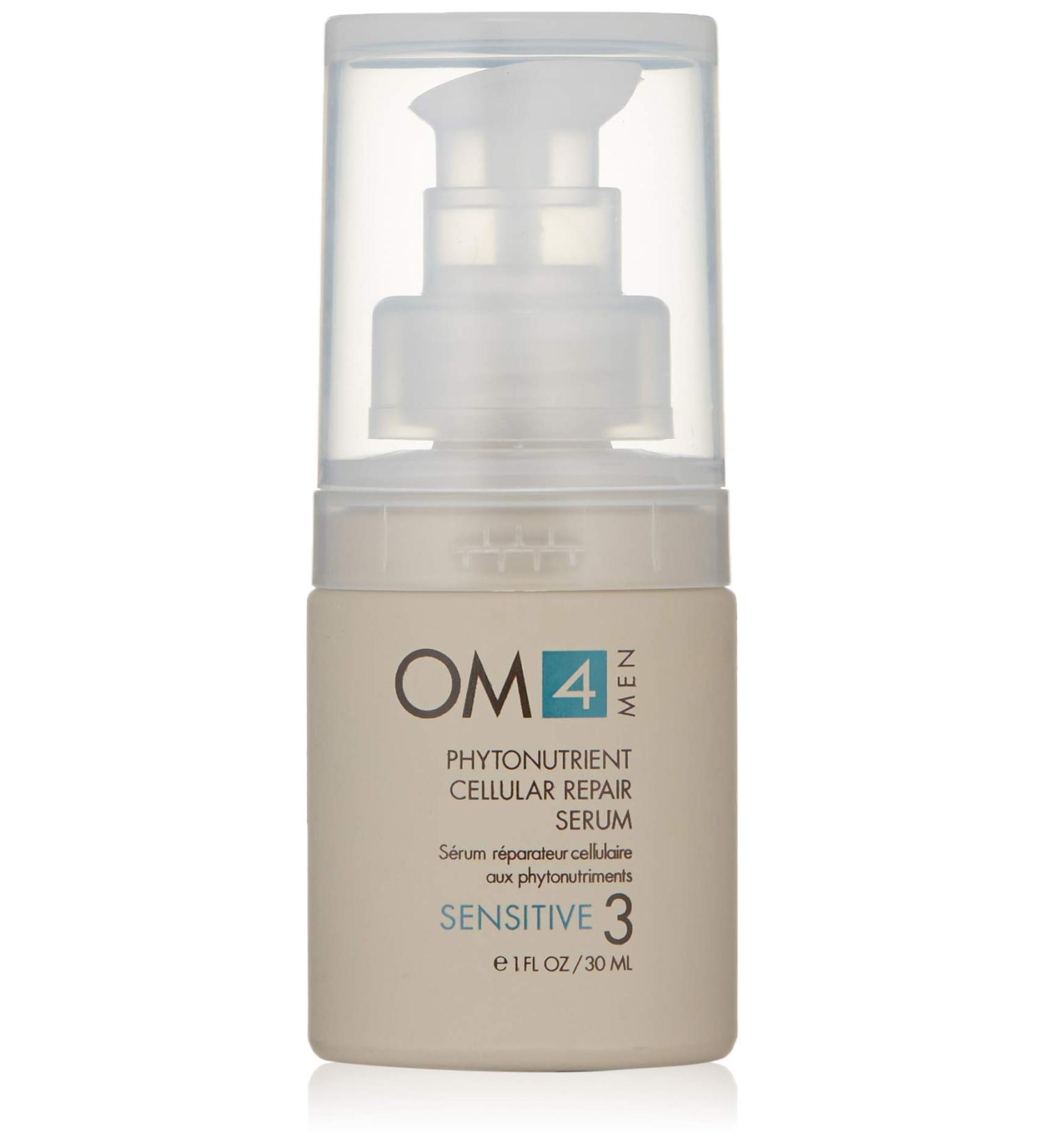 OM4 Sensitive Step 3 - Phytonutrient Cellular Repair Serum | Ultra Calming Men s Serum for Sensitive Skin | International Shipping Available - Buy Online on GoSupps.com