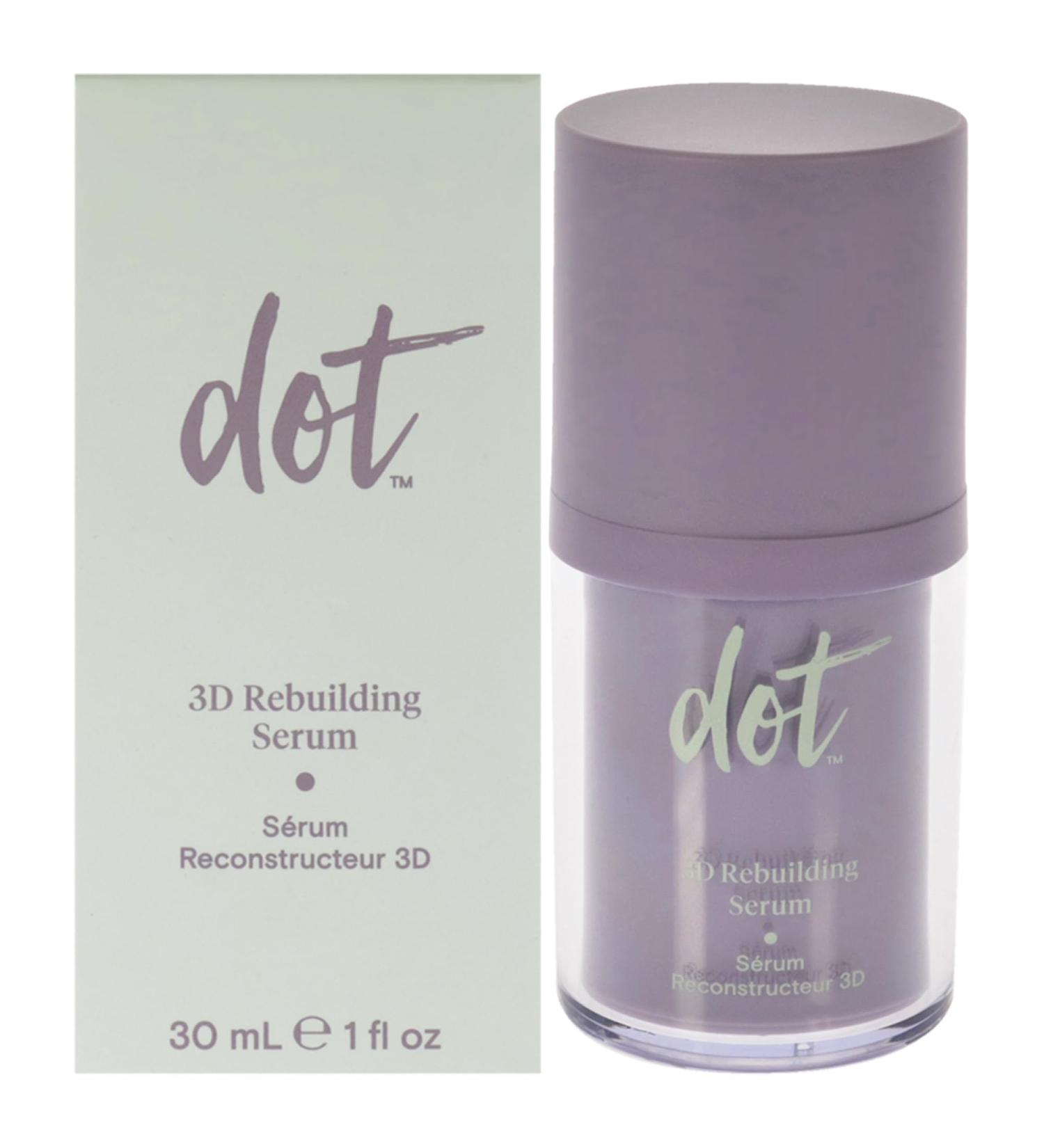 dot 3D Rebuilding Serum With Feminage & Anti-Aging Effect For Moisturizing & Brightening Skin Minimize Fine Lines & Wrinkles - Daily Face Serum For All Skin Types Menopause Skincare - 1 oz - Buy Online on GoSupps.com