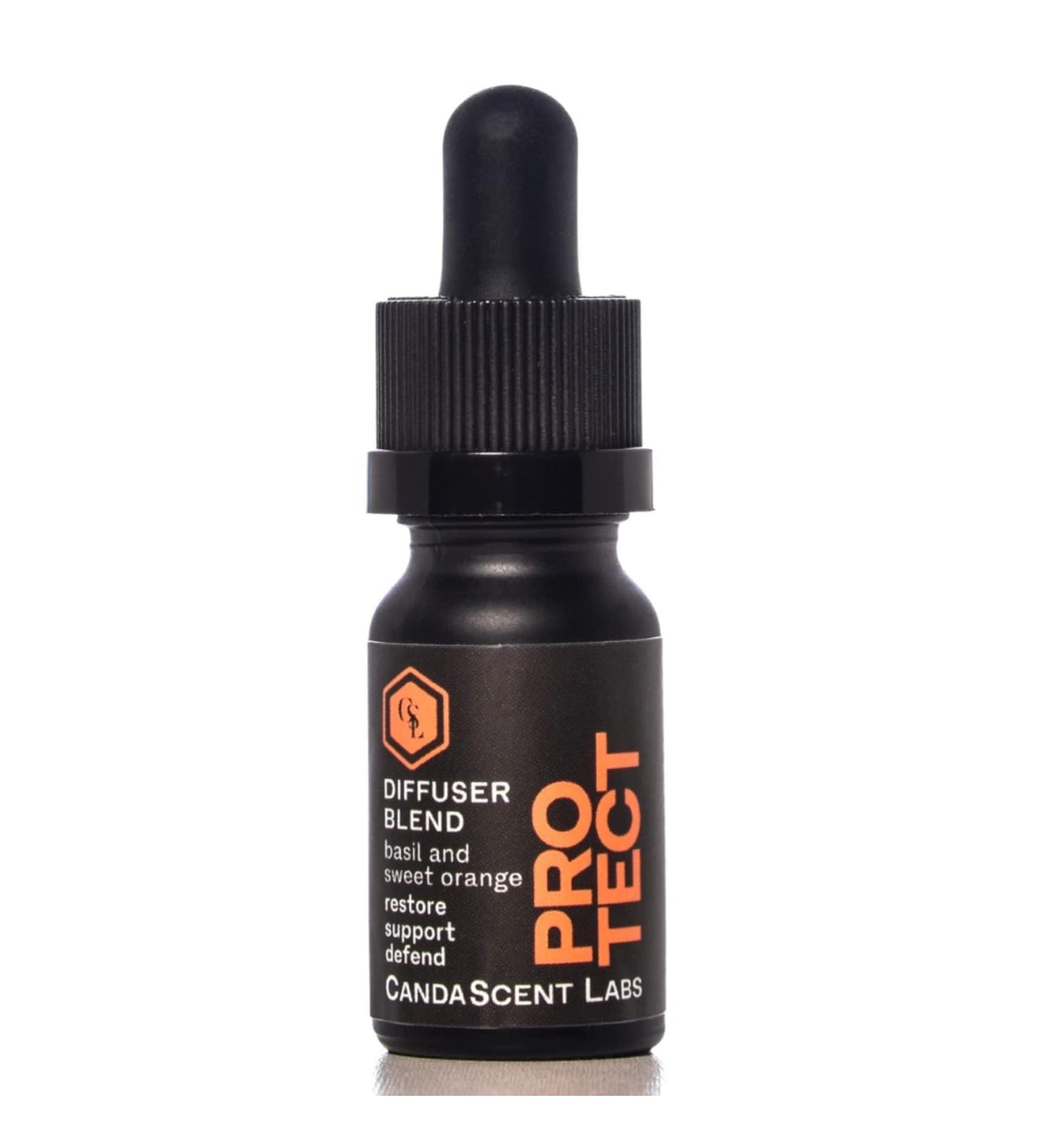 Buy Labs Protect 100% Organic Essential Oils Blend - Basil & Sweet Orange for Scent Diffusers (10 ml - Buy Online on GoSupps.com