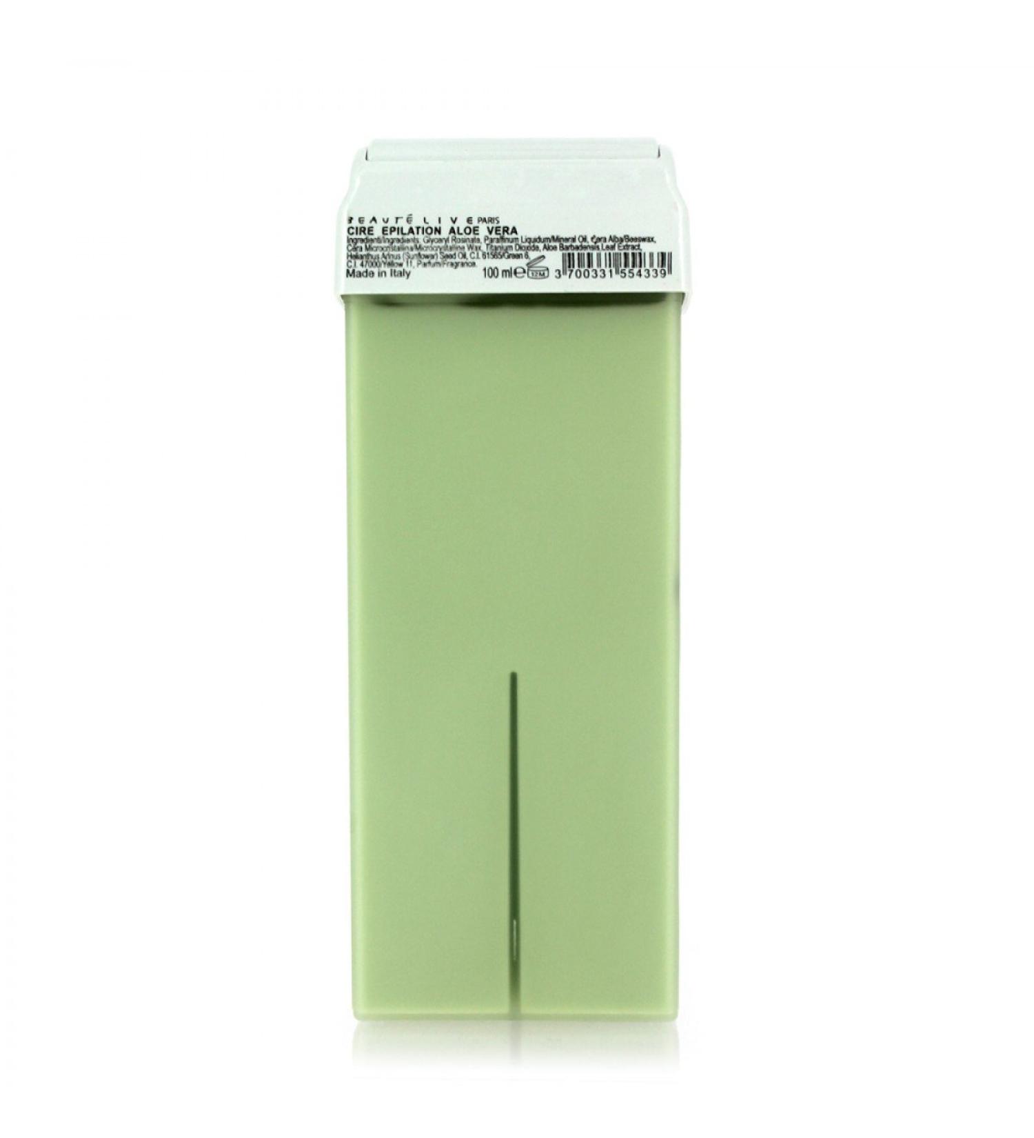 Ro.ial wax cartridges with aloe vera for delicate skin types - 100 ml - Made in Italy