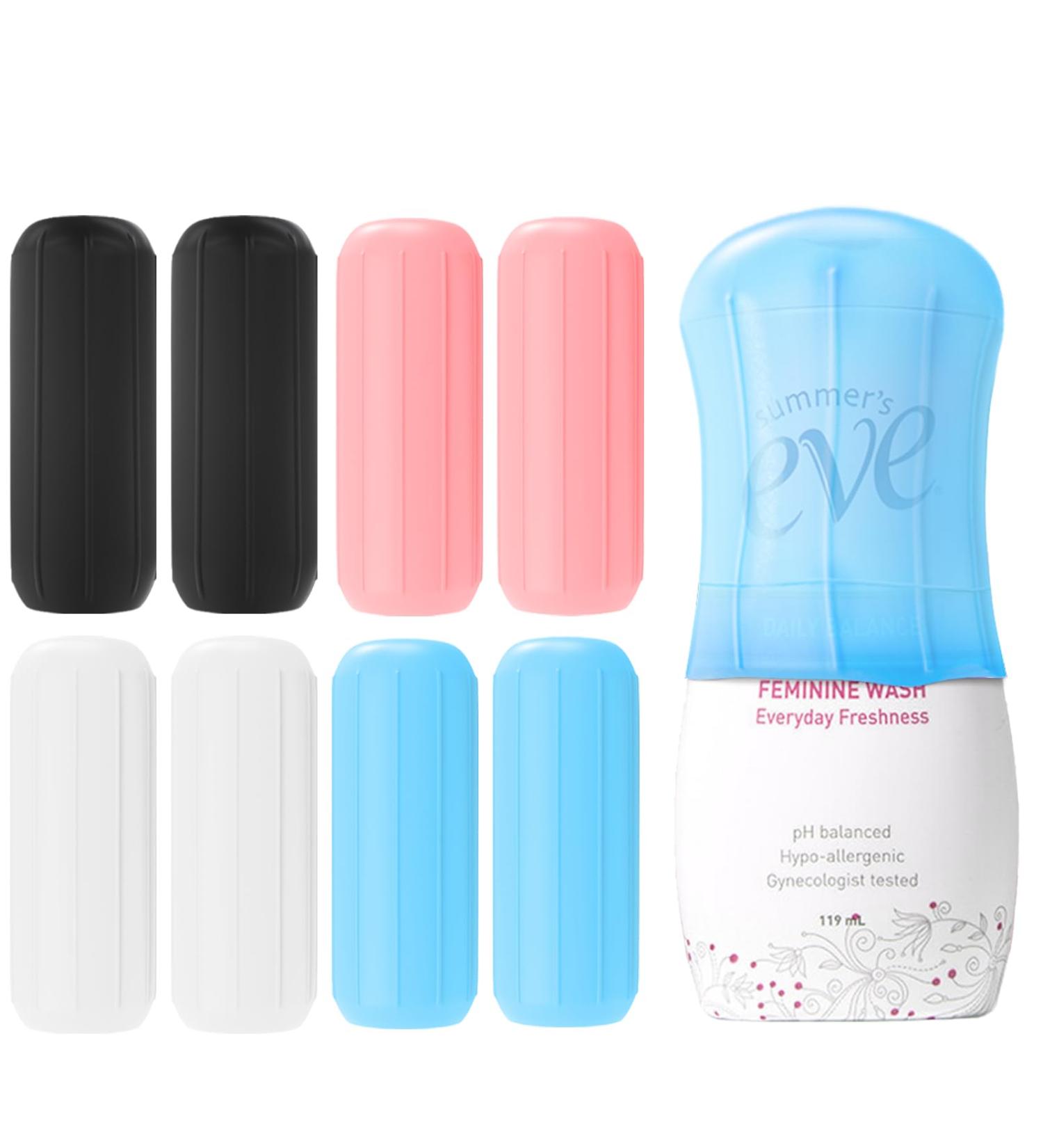 Skyconser Elastic Sleeves for Leak Proofing Travel Colorful-8 Leak Proof - Buy Online on GoSupps.com