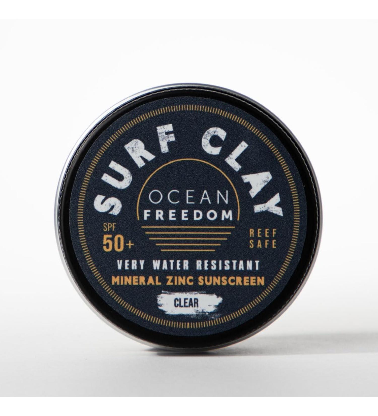 Ocean Freedom - Surf Clay Clear SPF 50+ Mineral Sunscreen