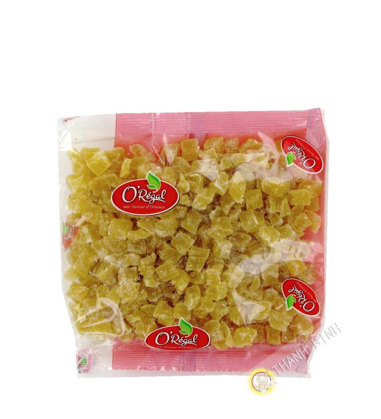 O'Régal ORIENCO Crystallized Cube Gingers 250 g - Pack of 3