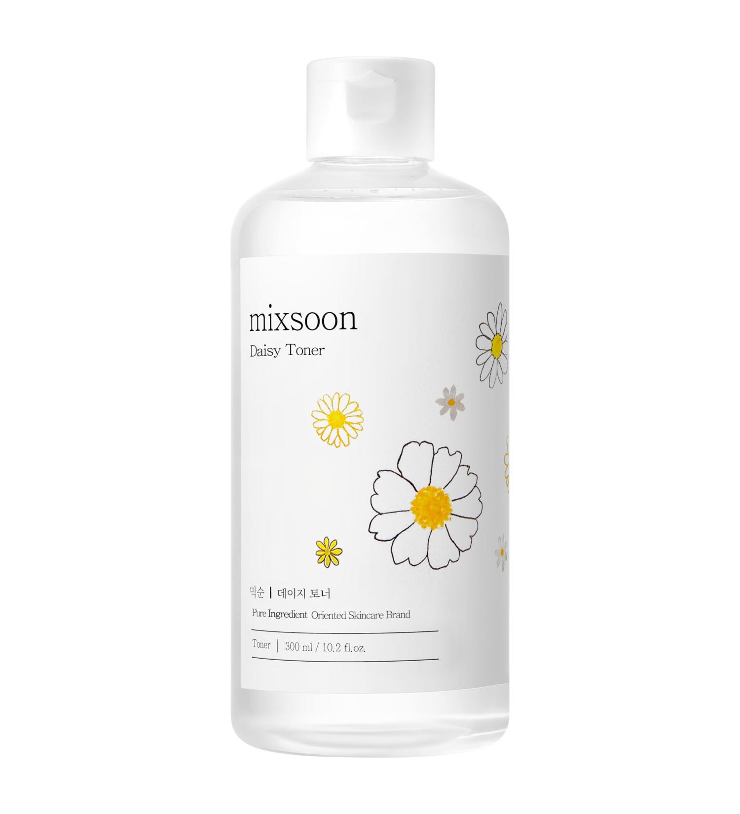 ITOXICOSMETIC CO LTD mixsoon Daisy Toner Brightening & Moisturizing Toner Daisy Extract Evener Tone Hydrating & Soothing Care Sensitive Skin 300 ml - Buy Online on GoSupps.com