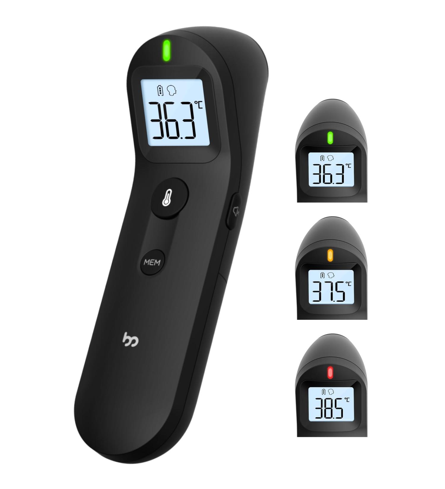 Buy Contactless Infrared Thermometer for Babies & Adults - Digital Fever Alarm - Accurate & Immediate Readings - Buy Online on GoSupps.com