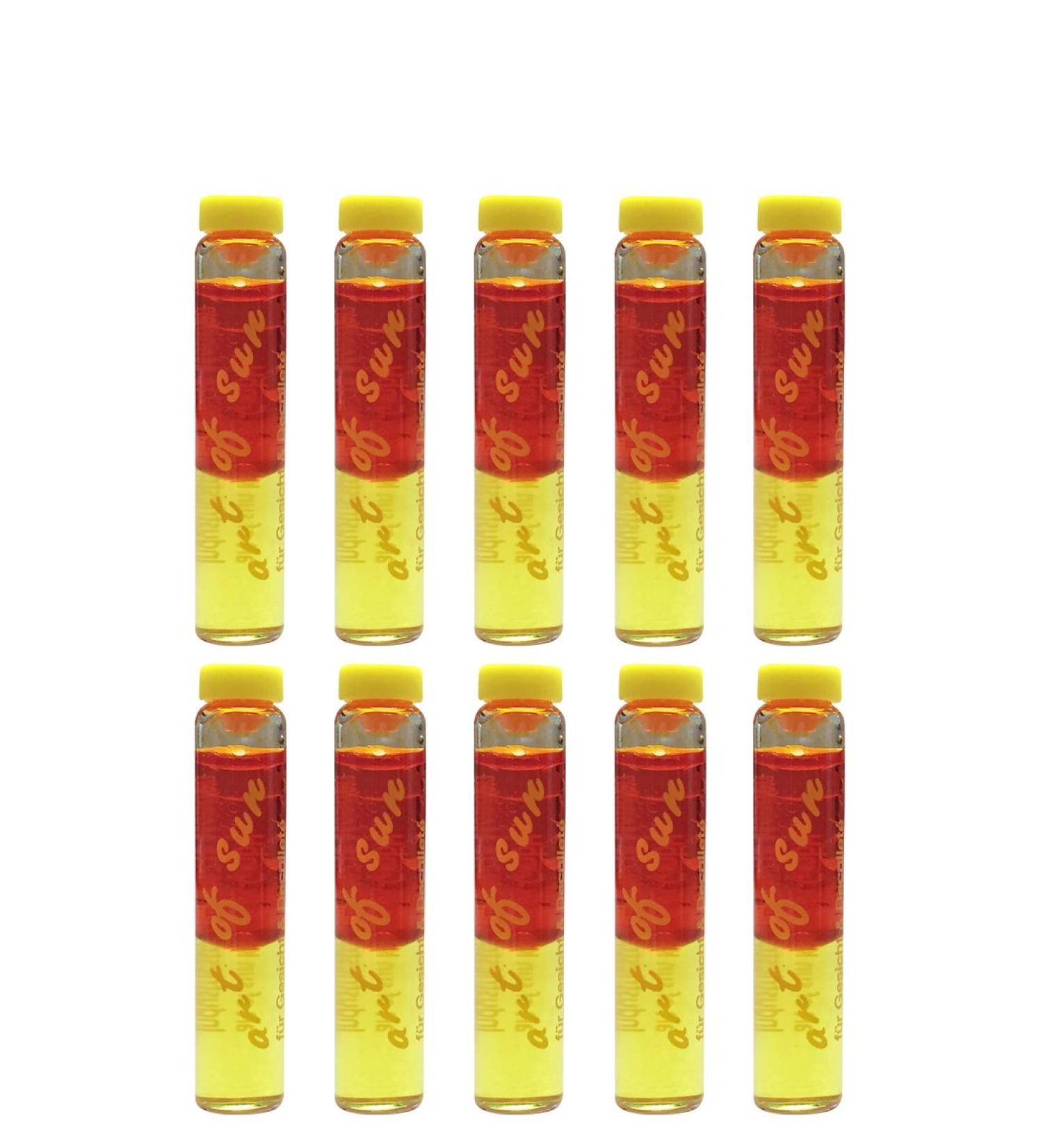 Art of Sun 2-phase vial set of 10 each containing 2 ml