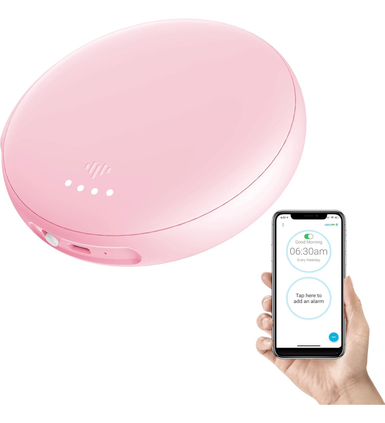 iLuv Smart Shaker Alarm With Bluetooth Compatible with Apple & Android - Pink - Buy Online on GoSupps.com