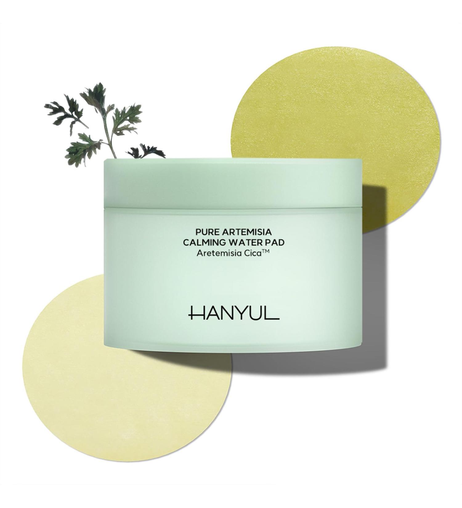 HANYUL Pure Artemisia Calming Toner Pads - Deep Moisturizing Quick Soothing Facial Pads for Redness Relief | Cica & Herb Extracts | Korean Pre-Makeup Skin Care - 60 Sheets 5.74 Fl Oz - Buy Online on GoSupps.com