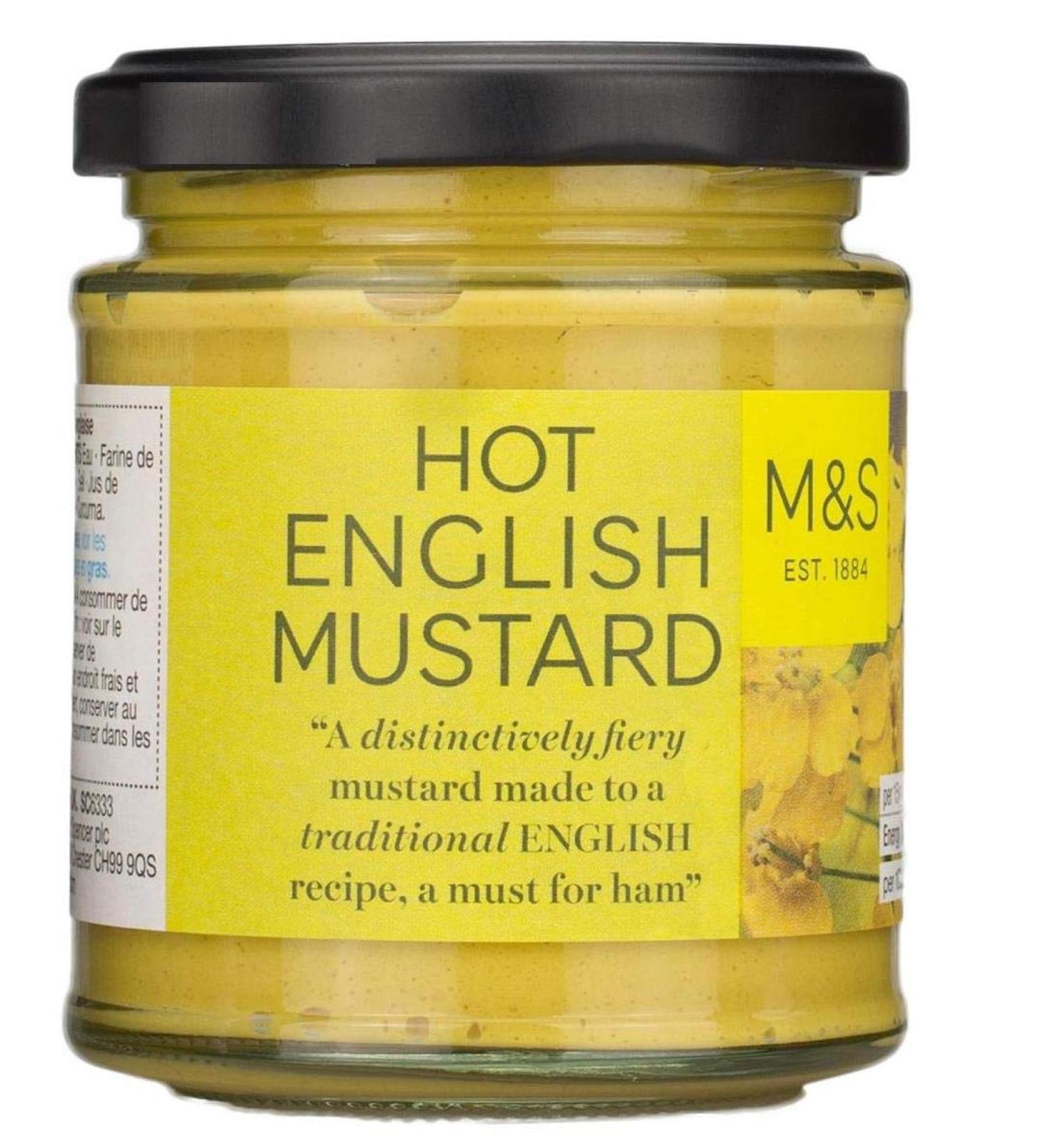 Marks & Spencer M&S Hot English Mustard 180g From the UK