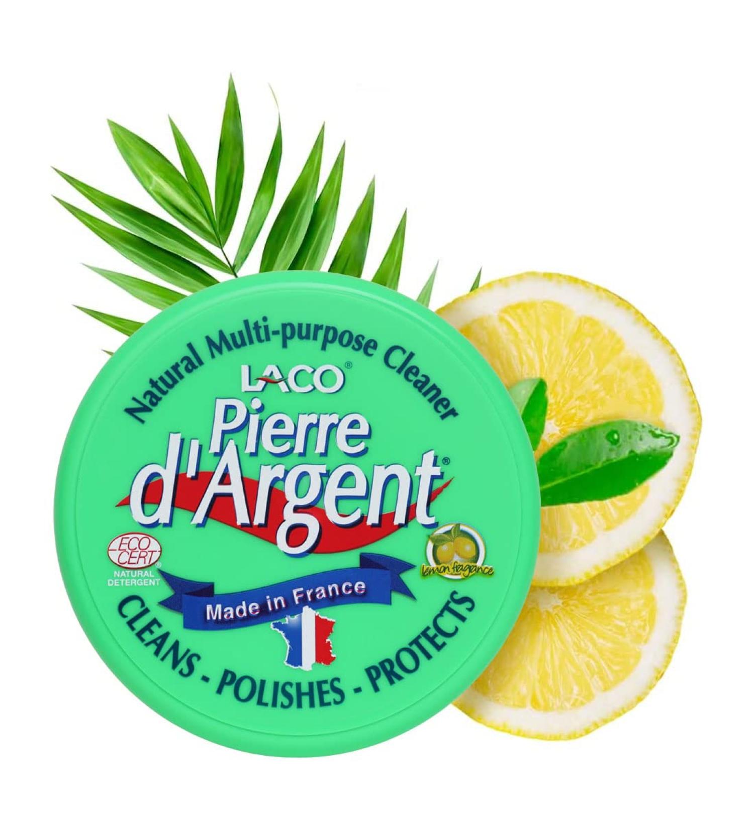 Pierre d Argent 300g - Eco-Friendly Universal Cleaner | Natural All-Purpose Surface Polish - Buy Online on GoSupps.com