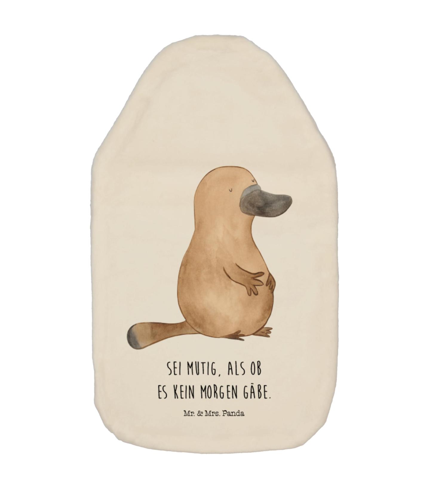 Mr. & Mrs. Panda Courage Heat Bottle | Gift & Motivational Warming Pillow | Soft Cover & Road Trip Essential | International Shipping Available - Buy Online on GoSupps.com