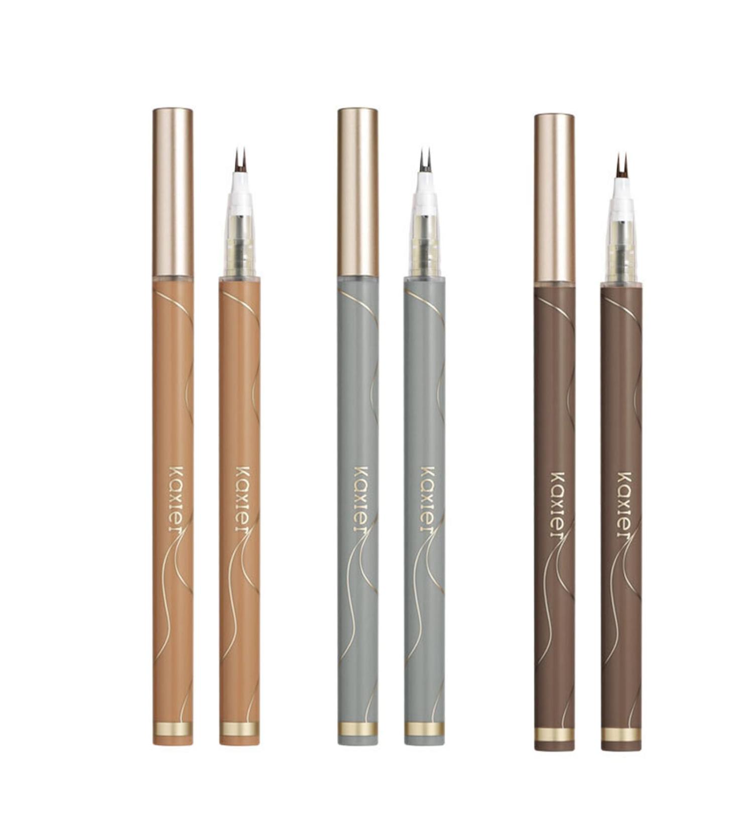 Double Tip Lower Eyelash Pencil 3D Waterproof Eyelash Pen Eye Liner Liquid Eyeliner Dual Pronged Bottom Eyelashes Pen Waterproof Liquid Eyeliner for Makeup for Natural Eye Makeup (all) - Buy Online on GoSupps.com