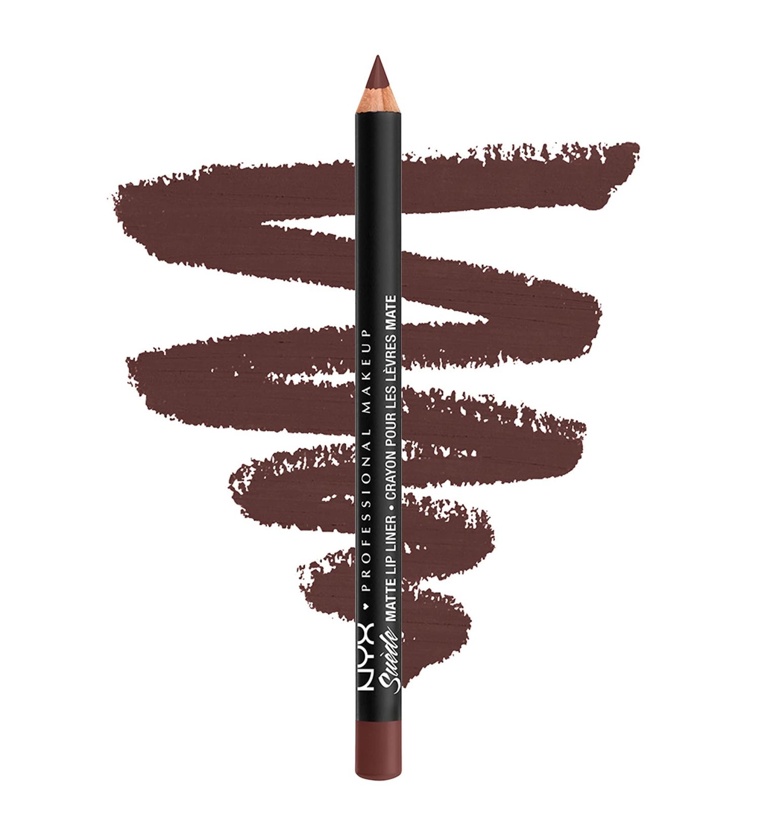NYX Nyx professional suede matte lip liner cold brew cold brew cold brew 1 Count (Pack of 1)