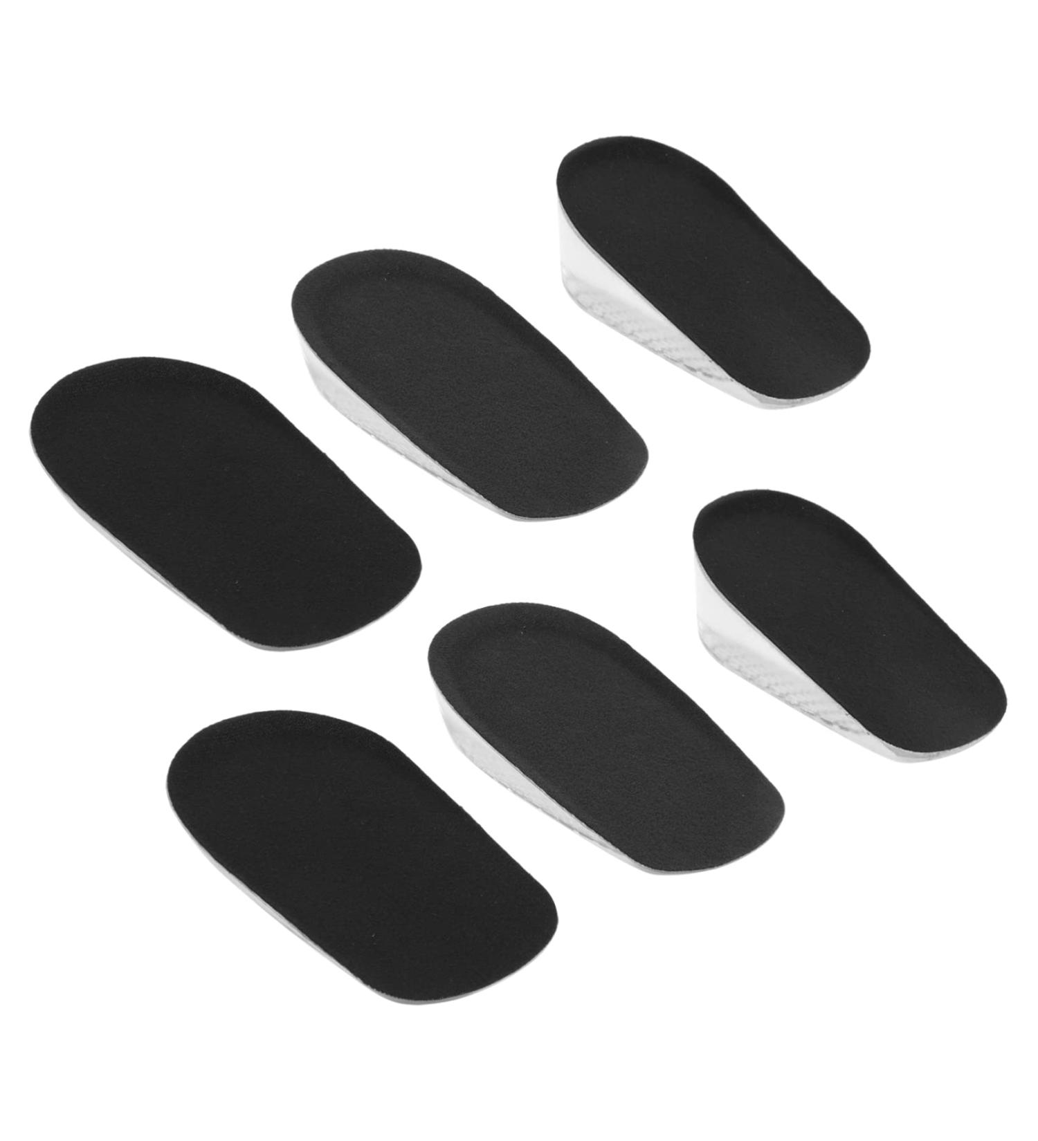 FOMIYES 3 Pairs Height Increasing Insoles for Women - Ergonomic Shock-Absorbing Orthotic Insoles for Running & Comfort - Buy Online on GoSupps.com