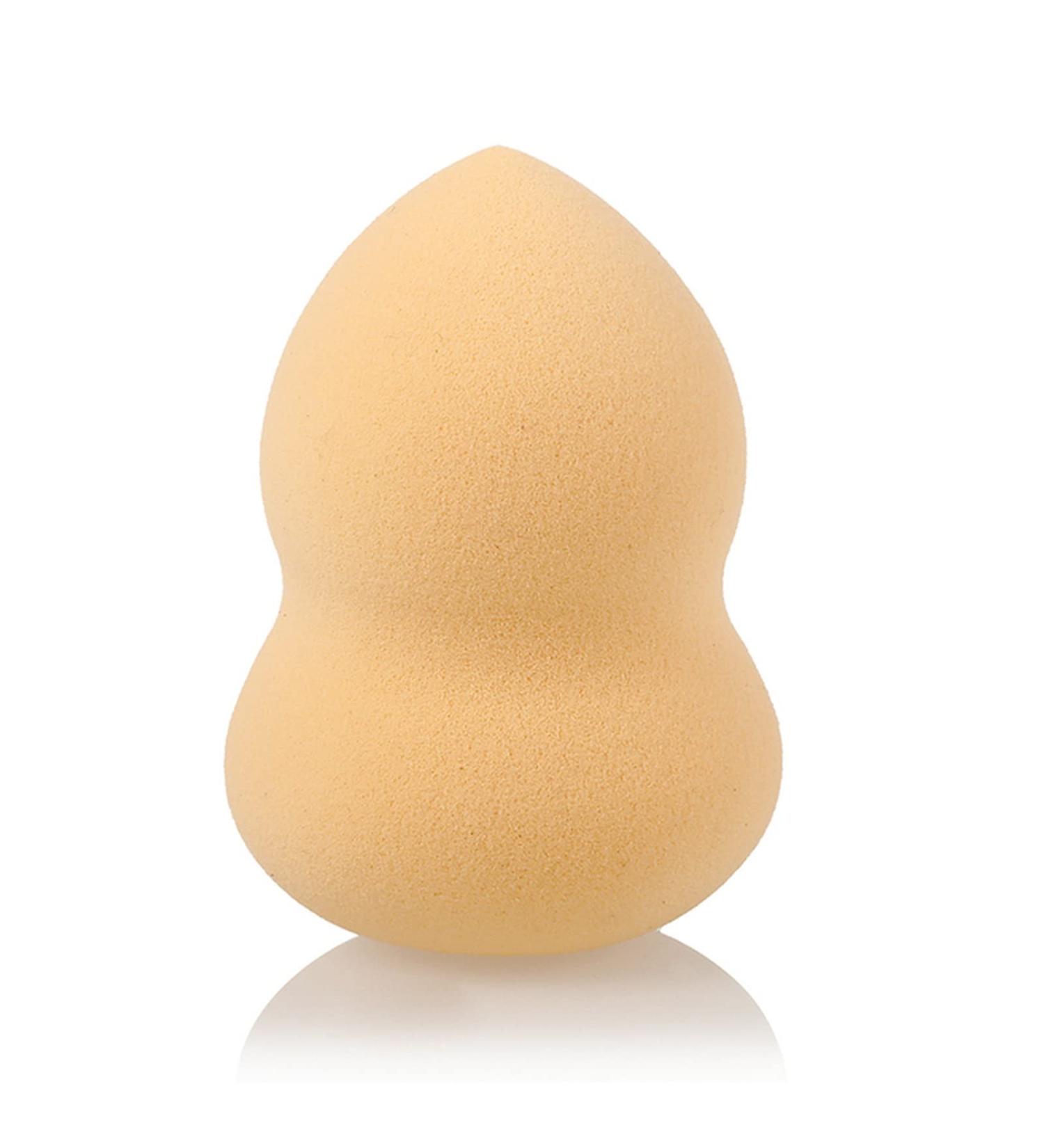 Makeup Sponge 1Pc Cosmetic Puff Powder Puff Smooth Women's Makeup Foundation Sponge Beauty To Make Up Tools & Accessories Water-drop Shape Makeup Sponge Holder(Gourd Orange) - Buy Online on GoSupps.com